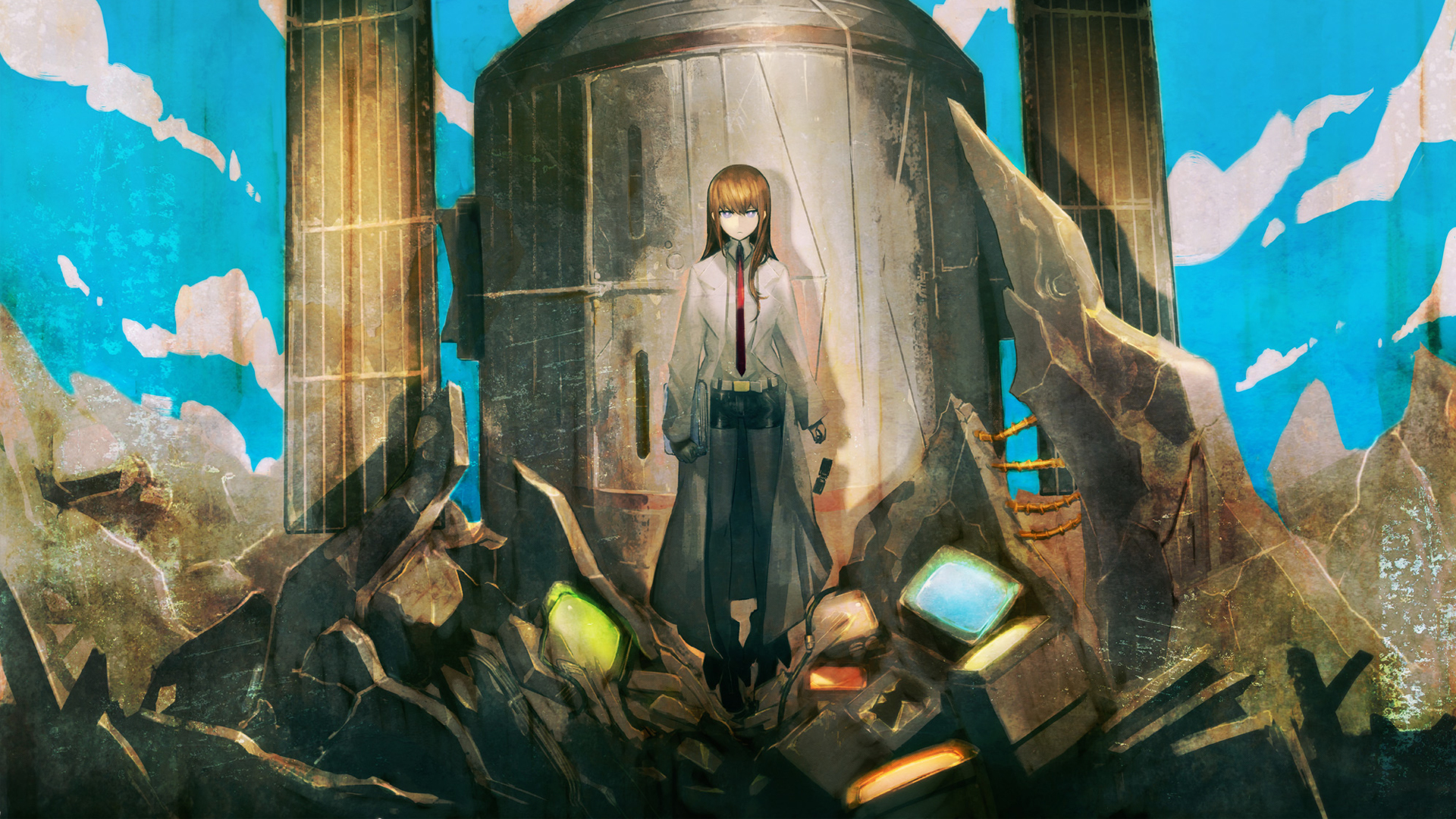 Makise Kurisu Full HD Wallpaper and Background Image 1920x1080 ID165184