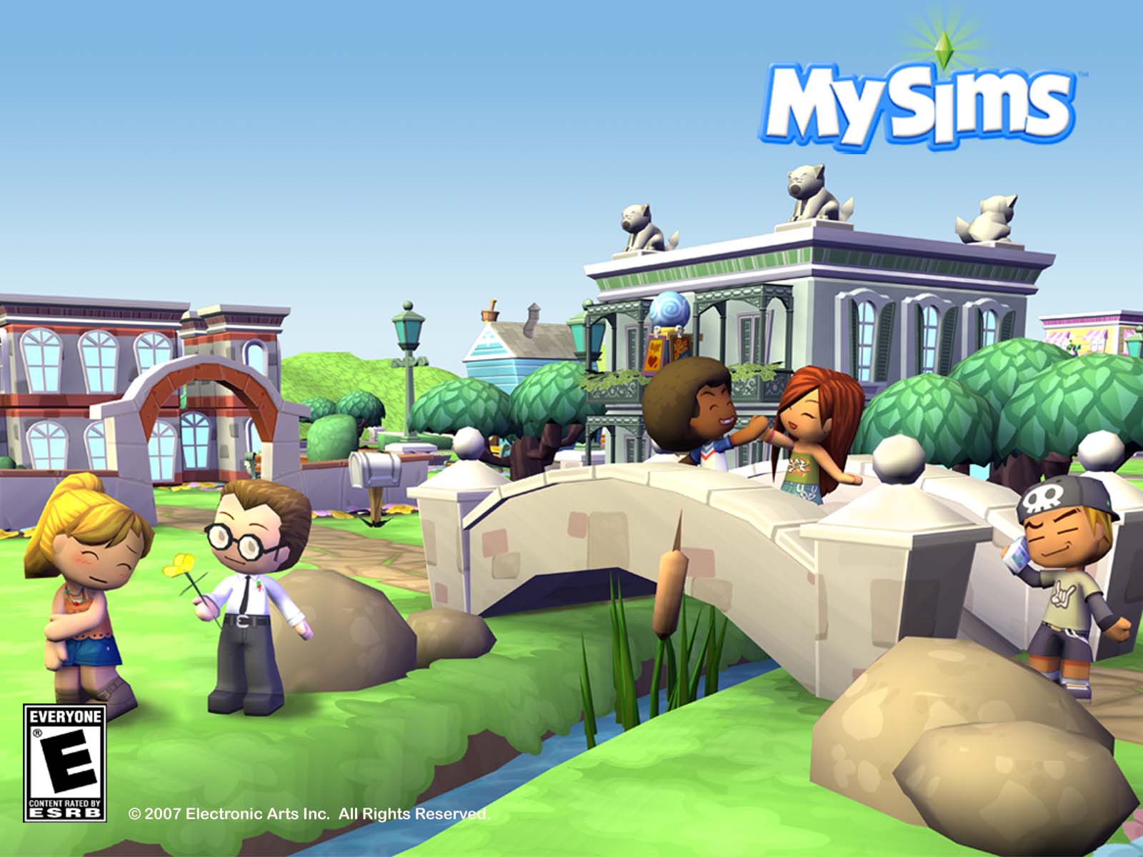 Download The Sims Video Game MySims Wallpaper