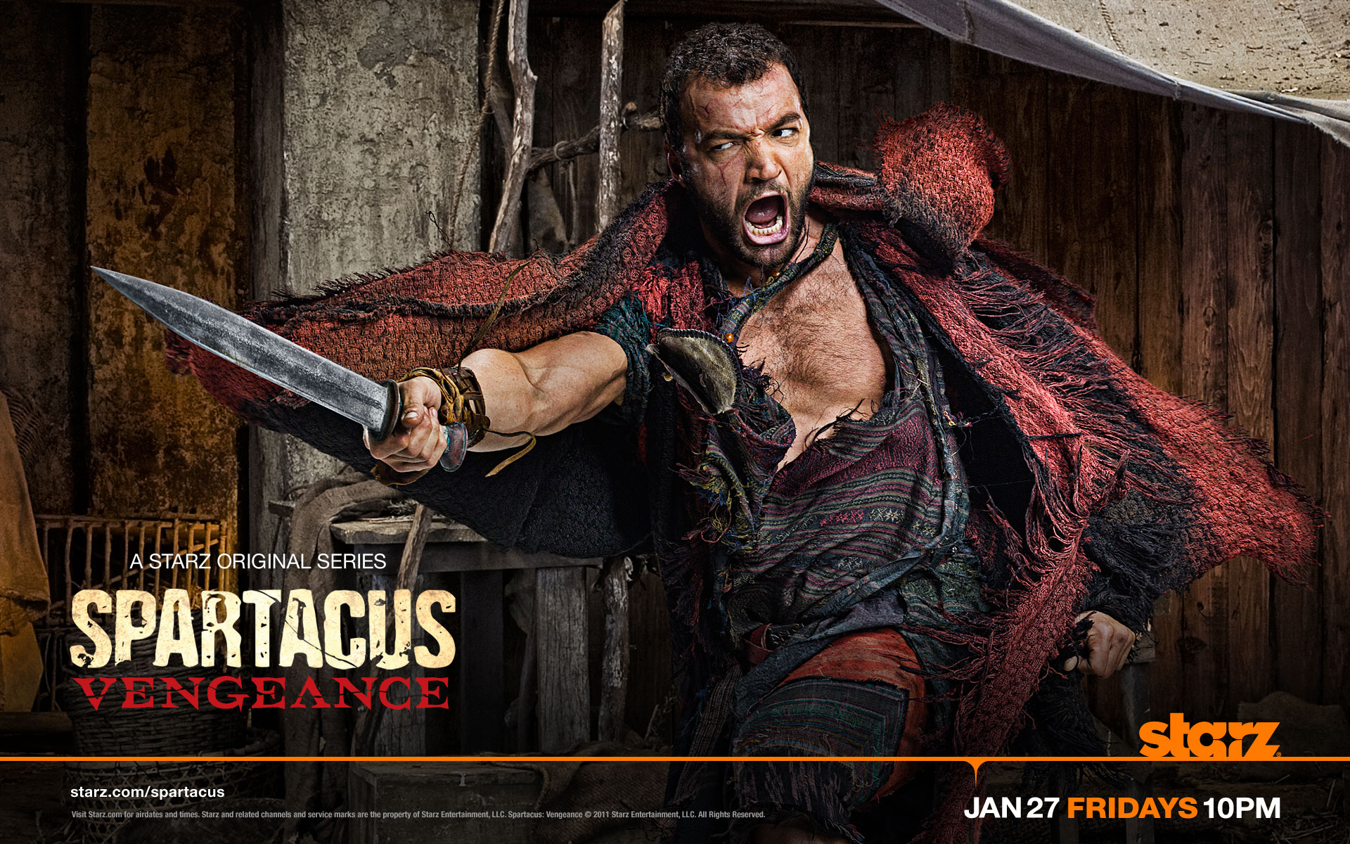 Download TV Show Spartacus HD Wallpaper