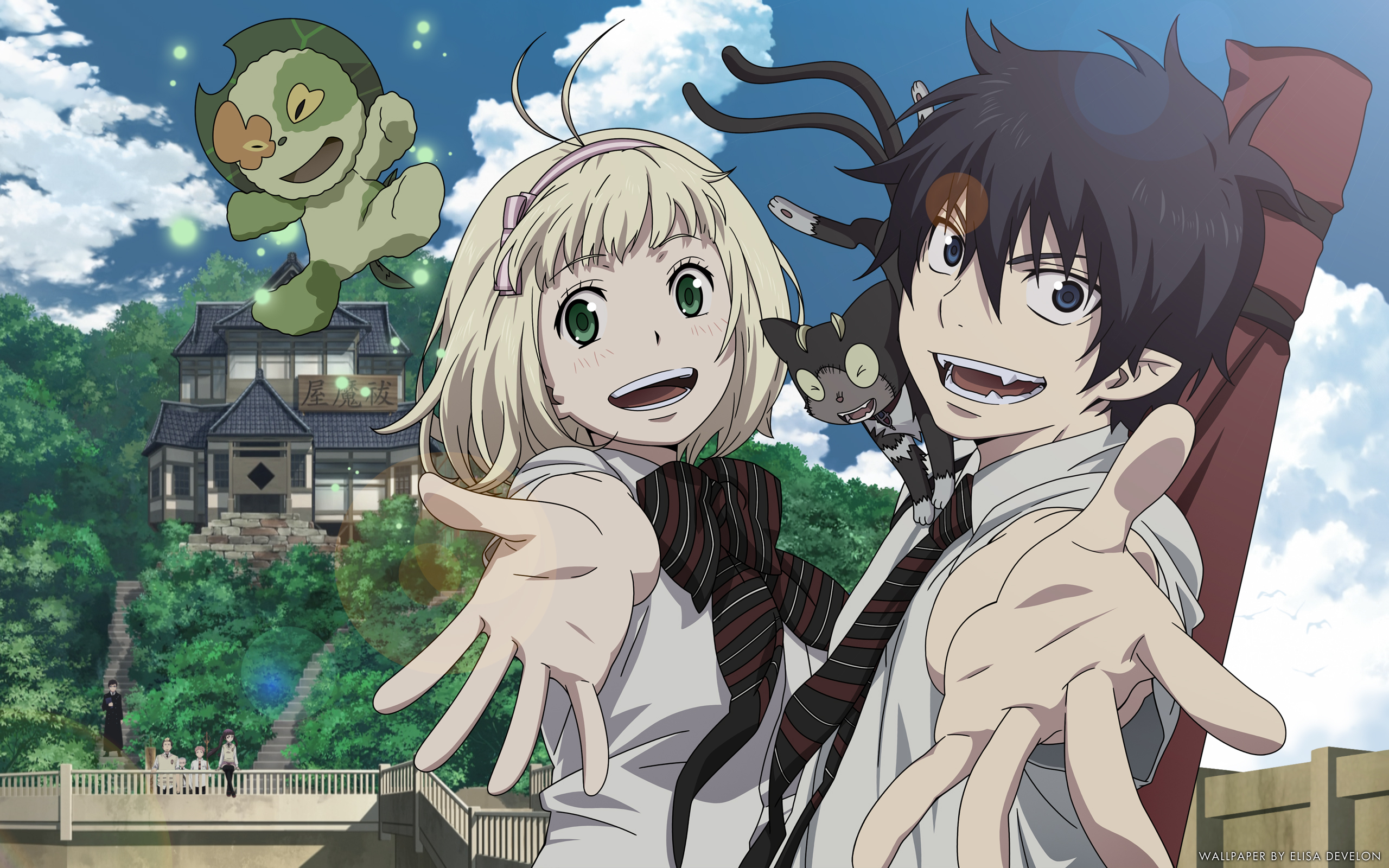 Ao No Exorcist Computer Wallpapers, Desktop Backgrounds 2560x1600