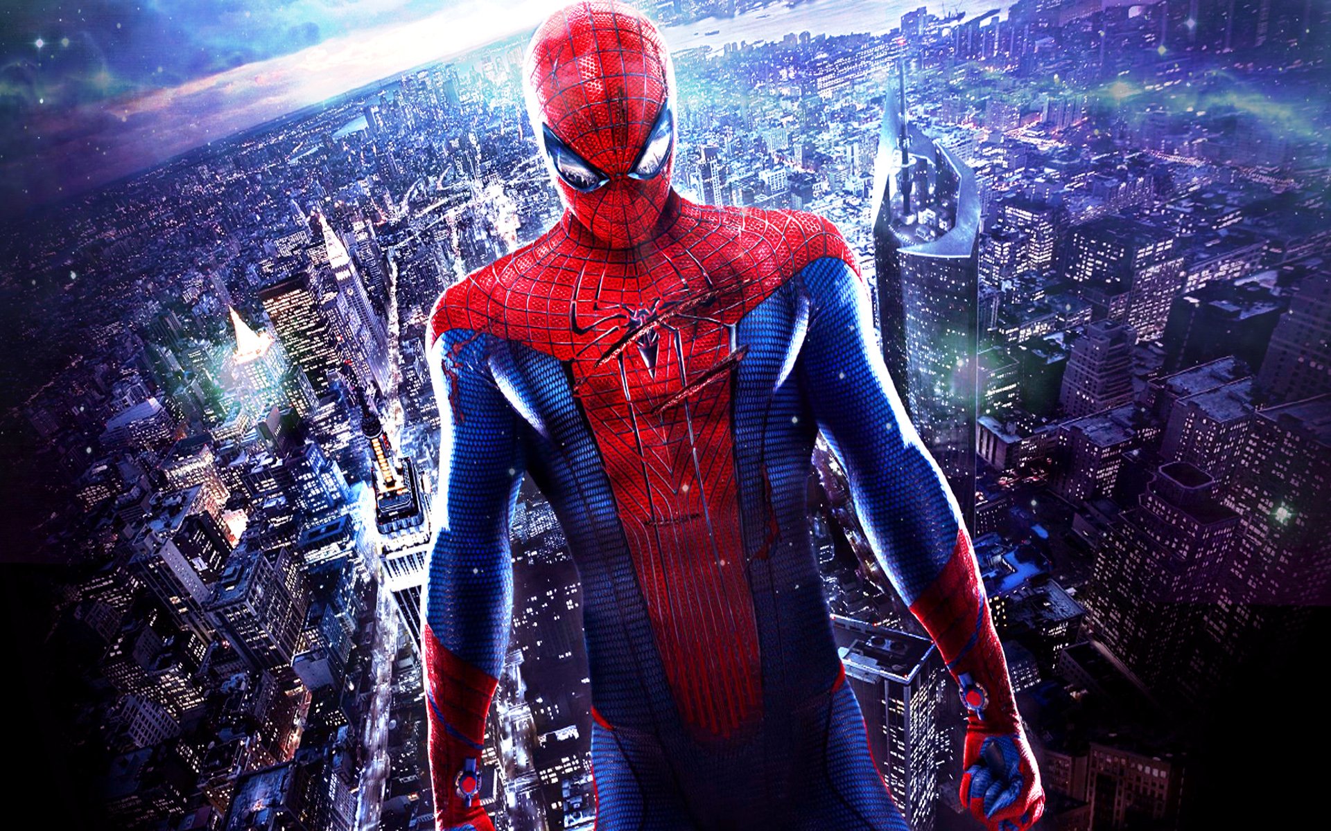 The Amazing Spiderman Poster enhanced Full HD Wallpaper and Background