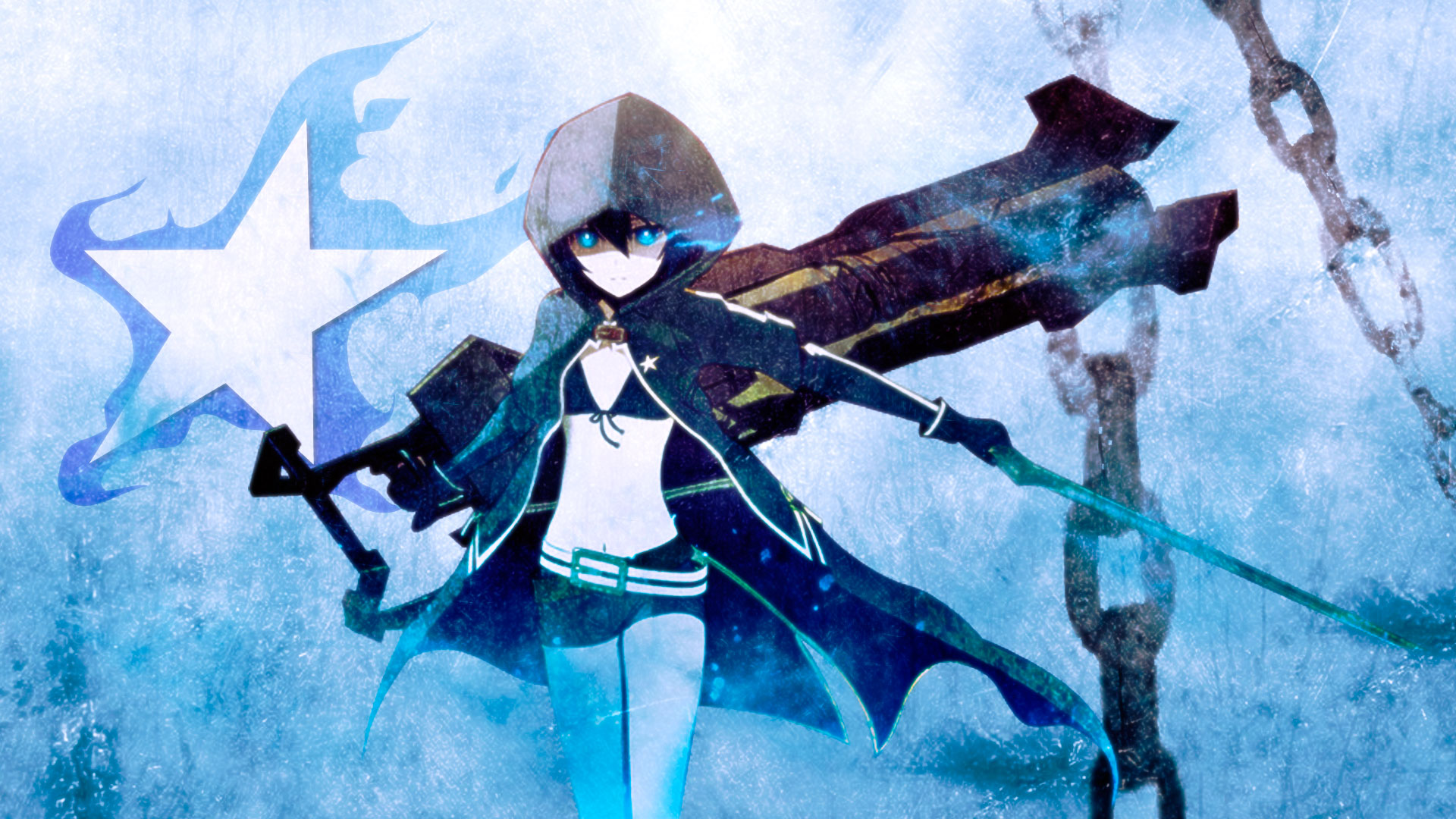 HD Wallpaper Black Rock Shooter Anime Adventure