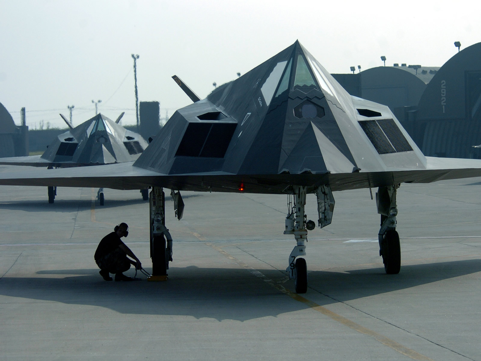 Lockheed F117 Nighthawk Stealth Aircraft HD Wallpaper