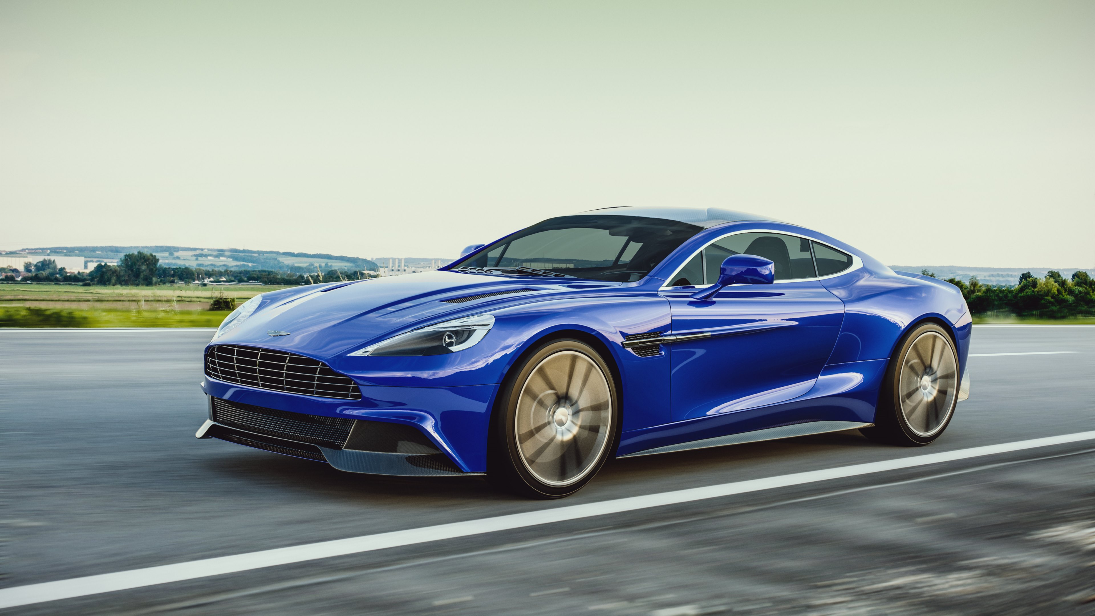 Aston Martin Vanquish 4k Ultra HD Wallpaper Background