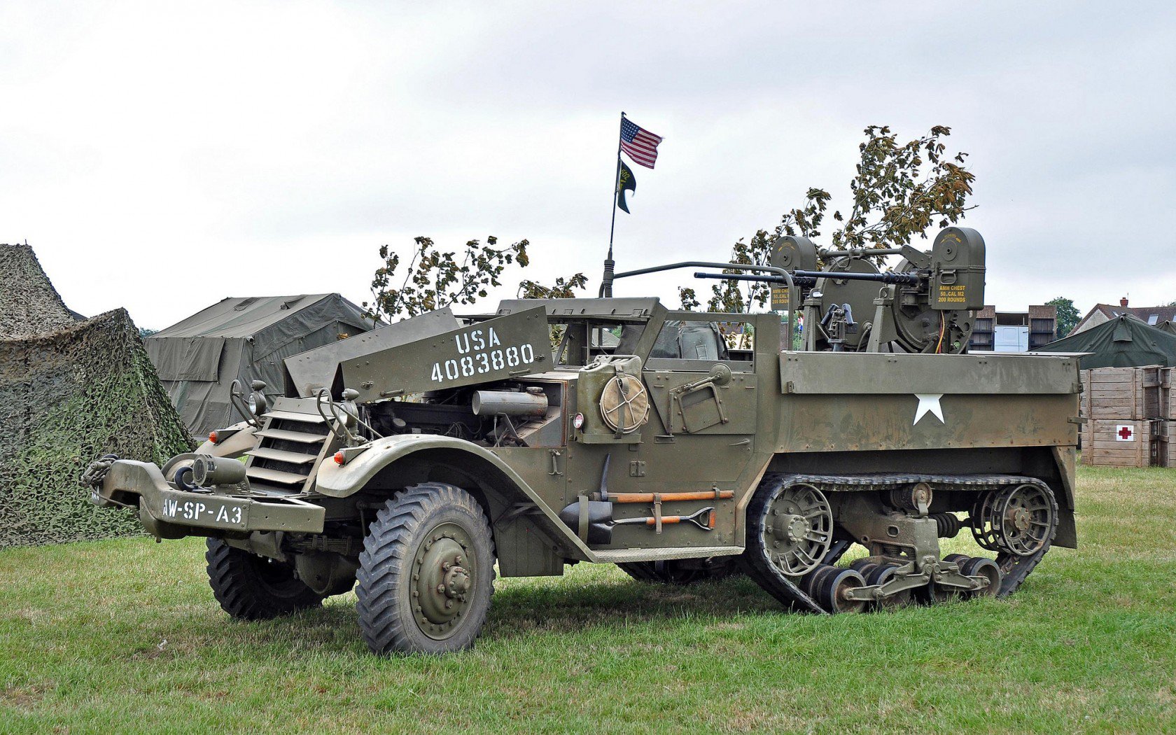 Download Military HalfTrack Wallpaper