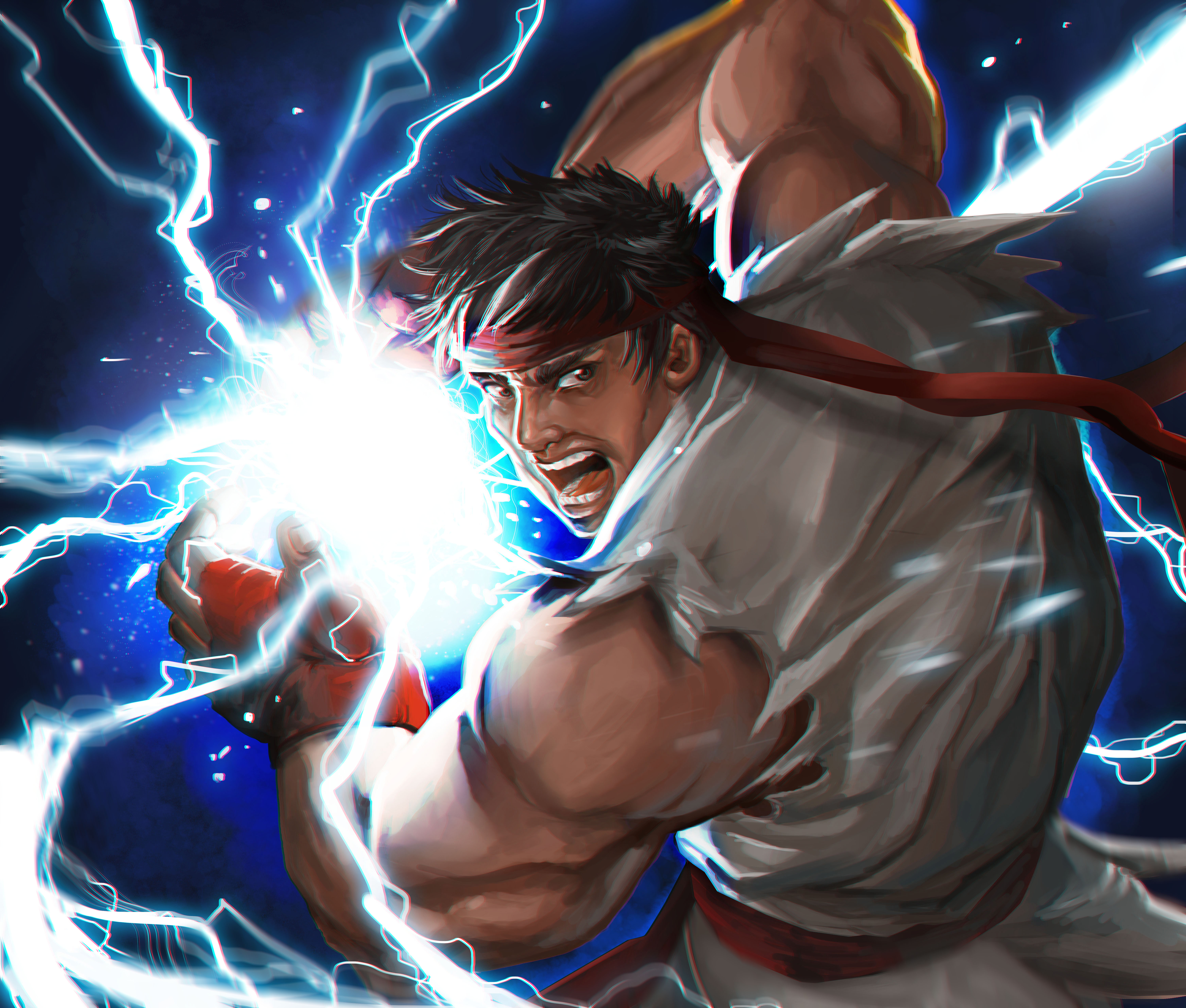 Street Fighter 5k Retina Ultra Fondo de pantalla HD Fondo de Escritorio 6000x5100 ID