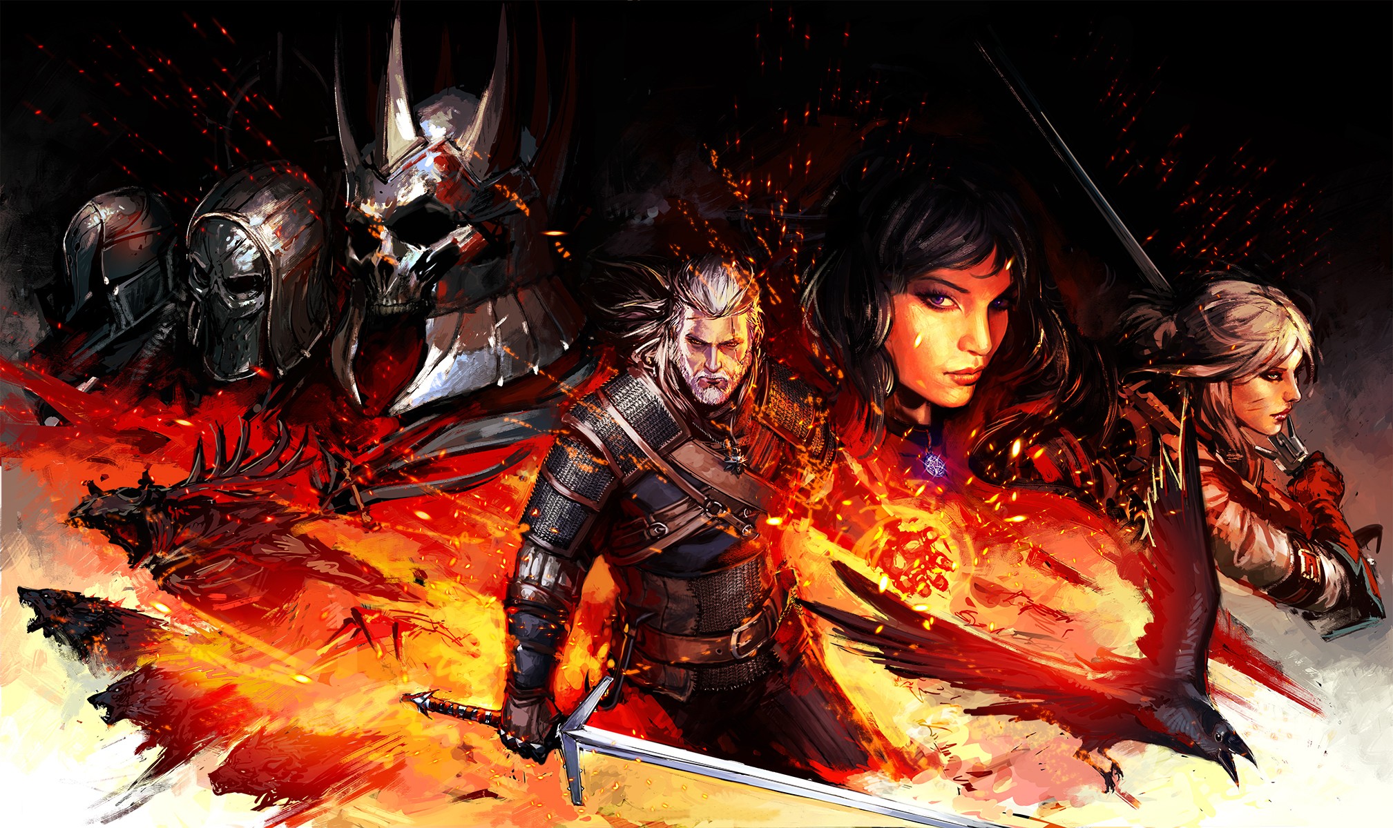 The Witcher 3 Wild Hunt HD Wallpaper Background Image 2017x1200