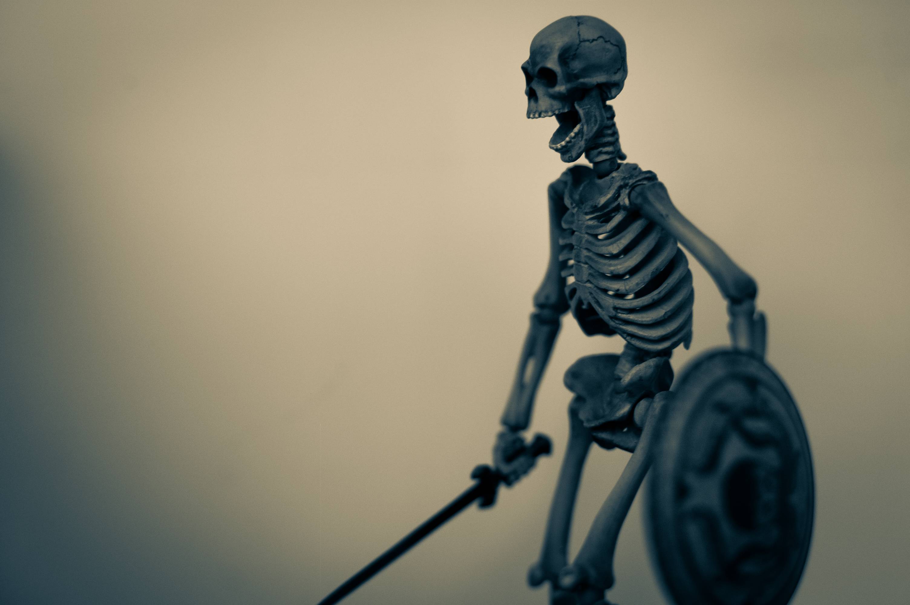 Download Dark Skeleton HD Wallpaper