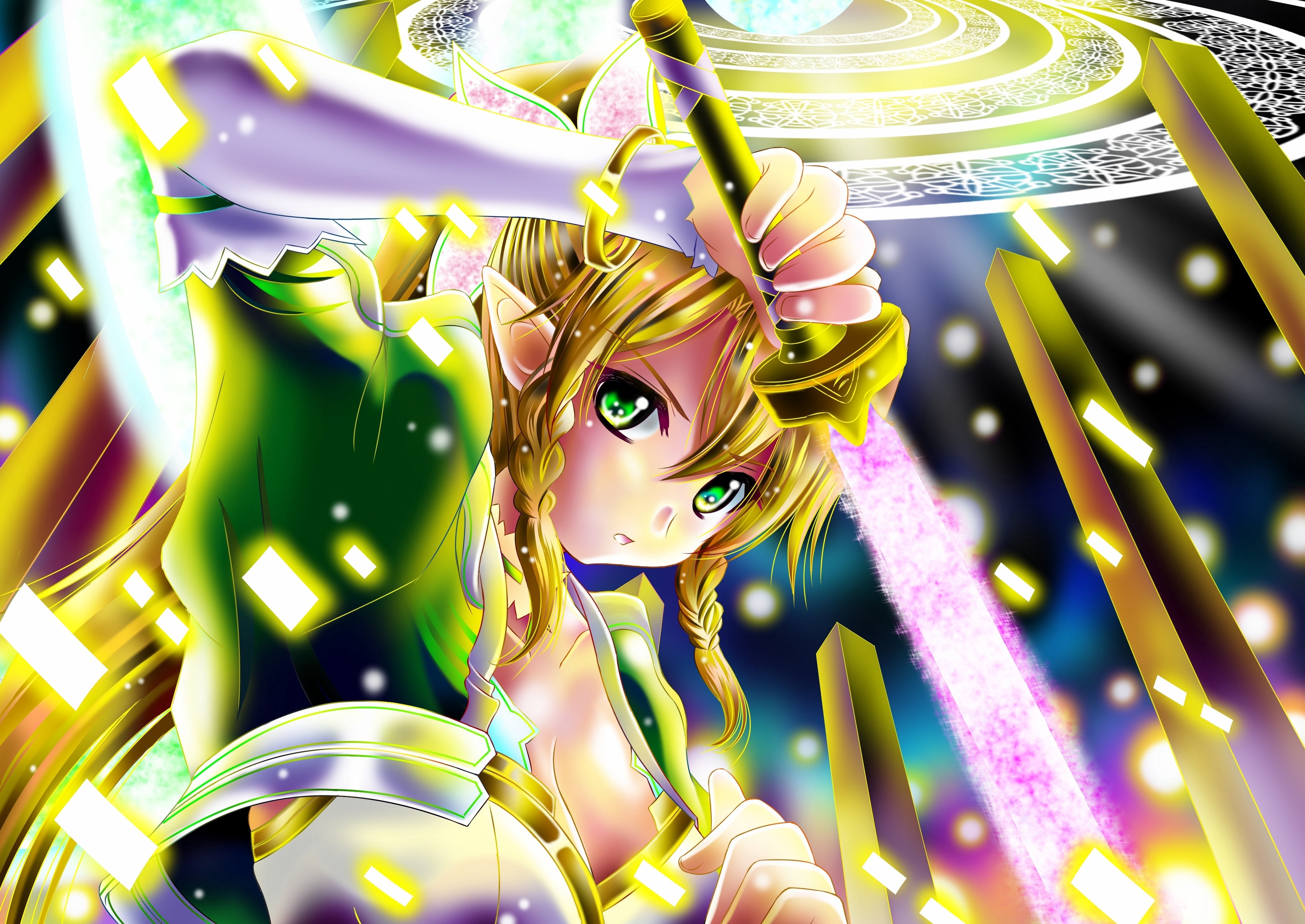 Leafa HD Wallpaper Sword Art Online Anime