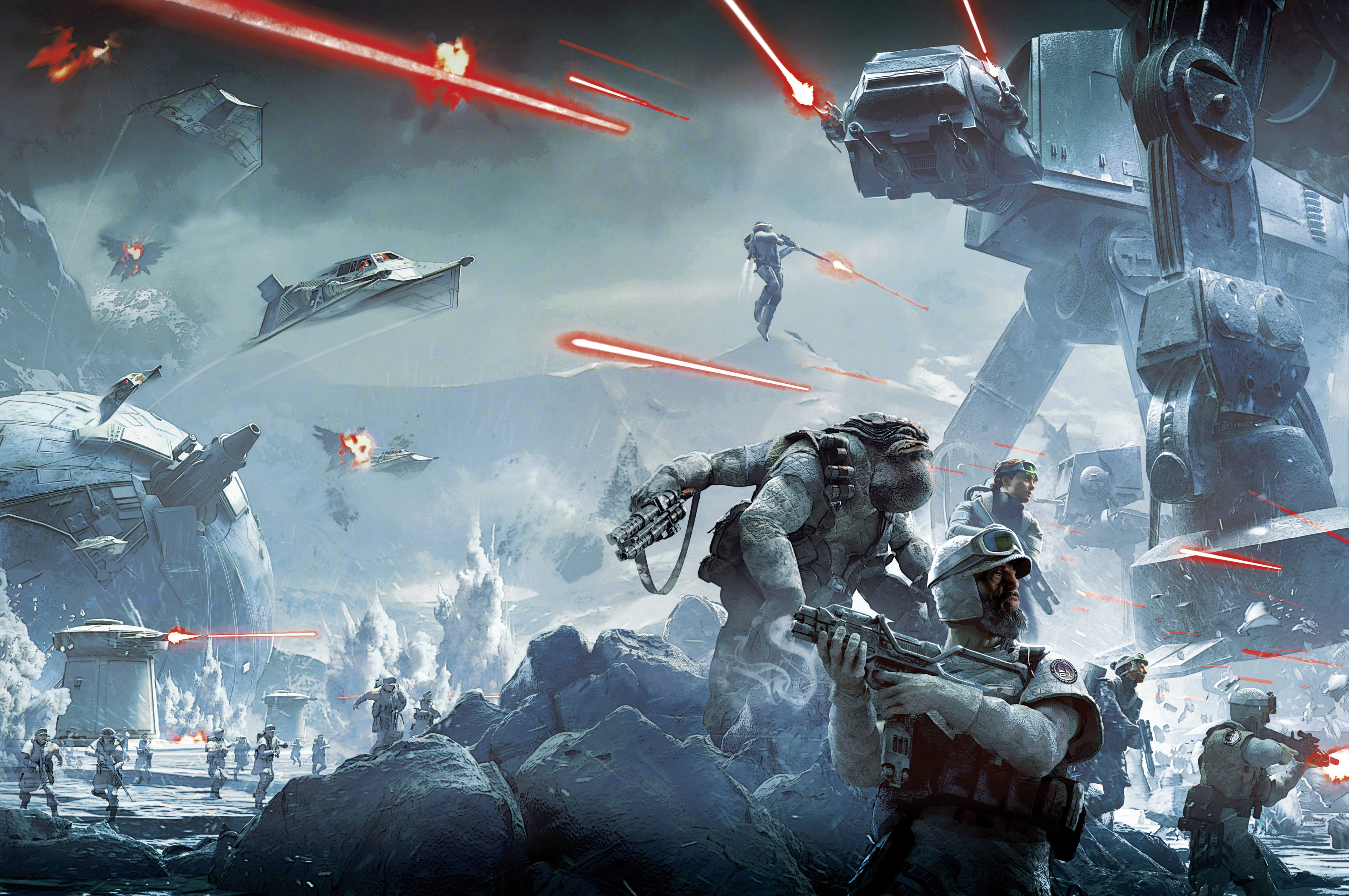 Star Wars Battlefront 4k Ultra Fondo de pantalla HD Fondo de Escritorio 6437x4277