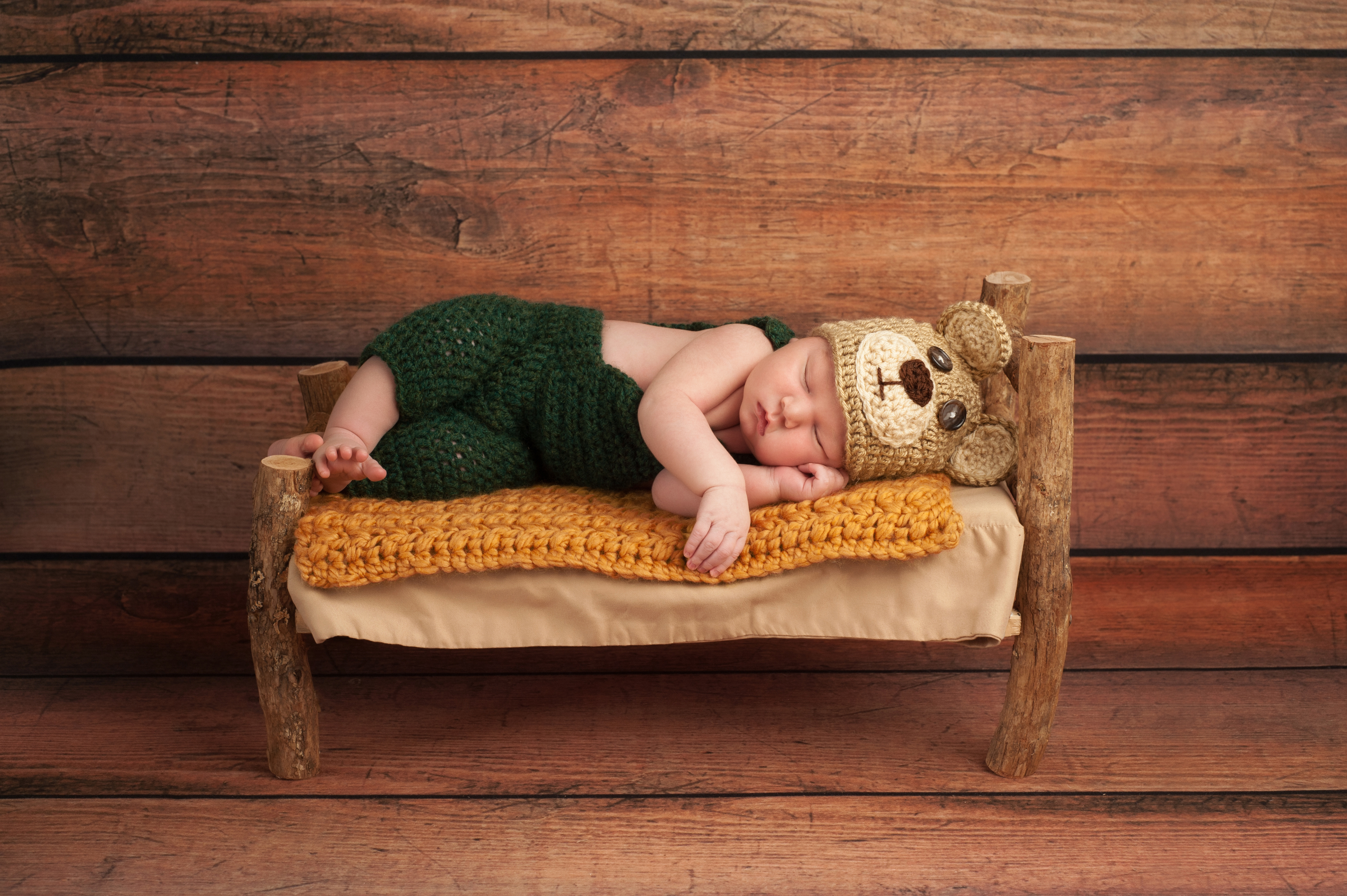 Download Sleeping Cute Hat Photography Baby 4k Ultra HD Wallpaper