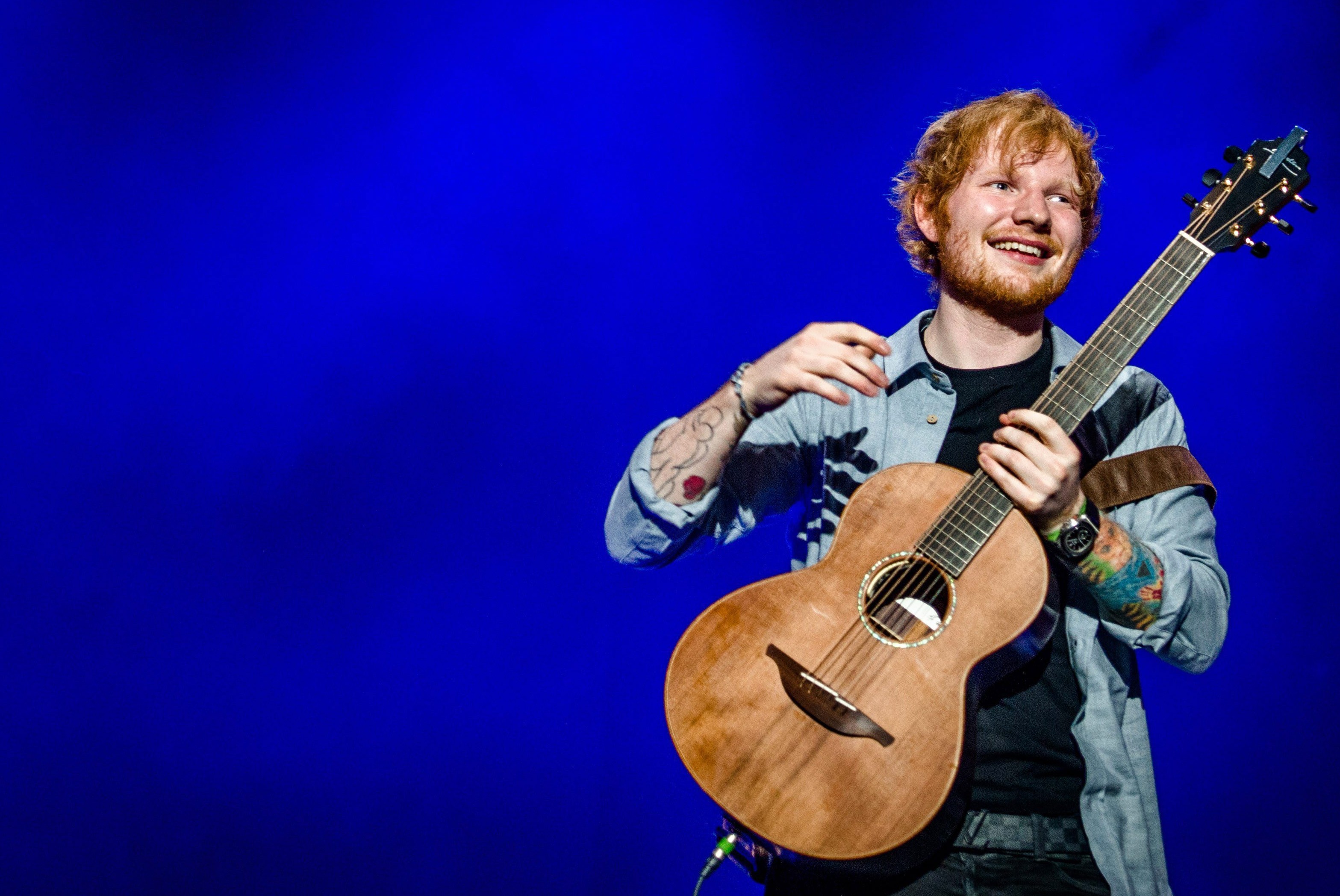 Ed Sheeran Guitar HD Wallpaper