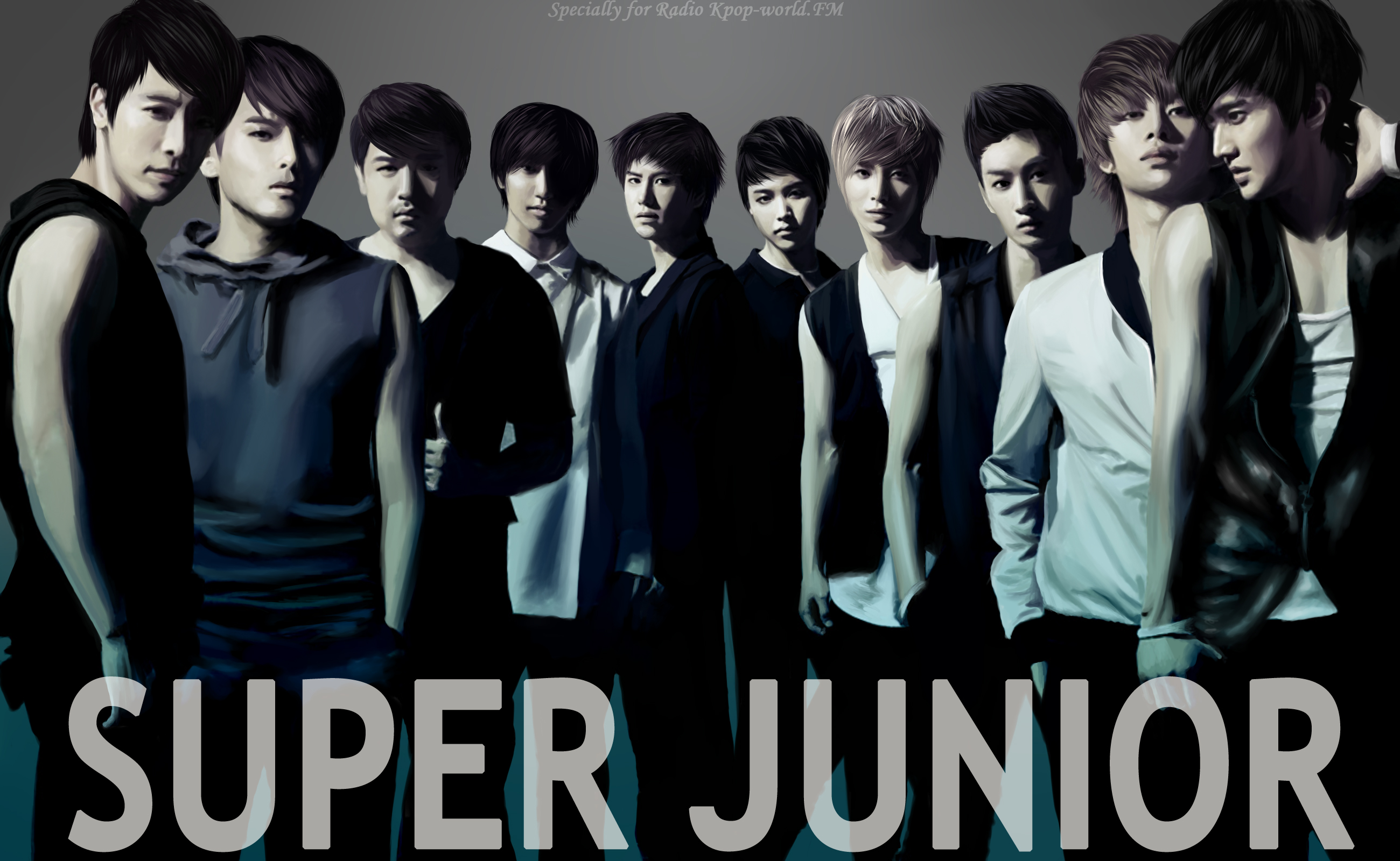 Super Junior Band HD Desktop Wallpaper