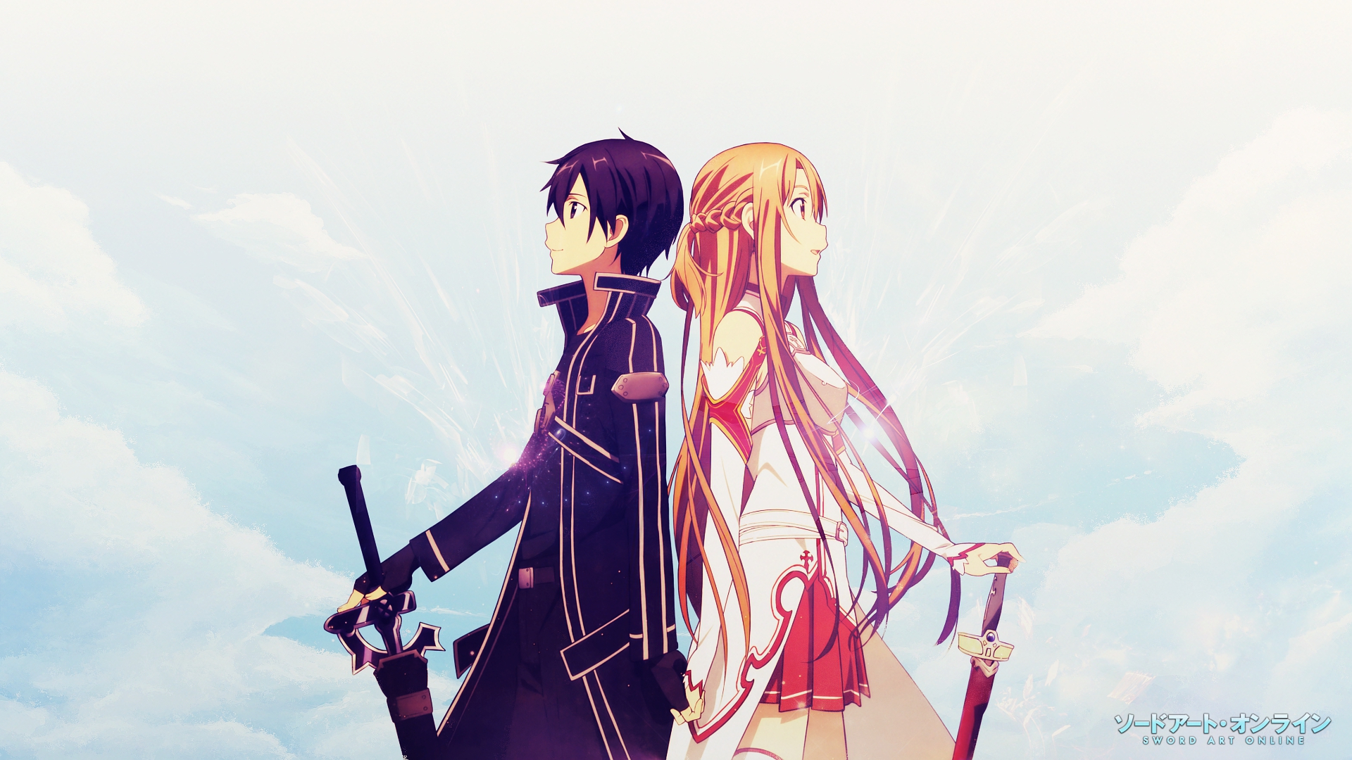 Download Kazuto Kirigaya Kirito (Sword Art Online) Asuna Yuuki Anime