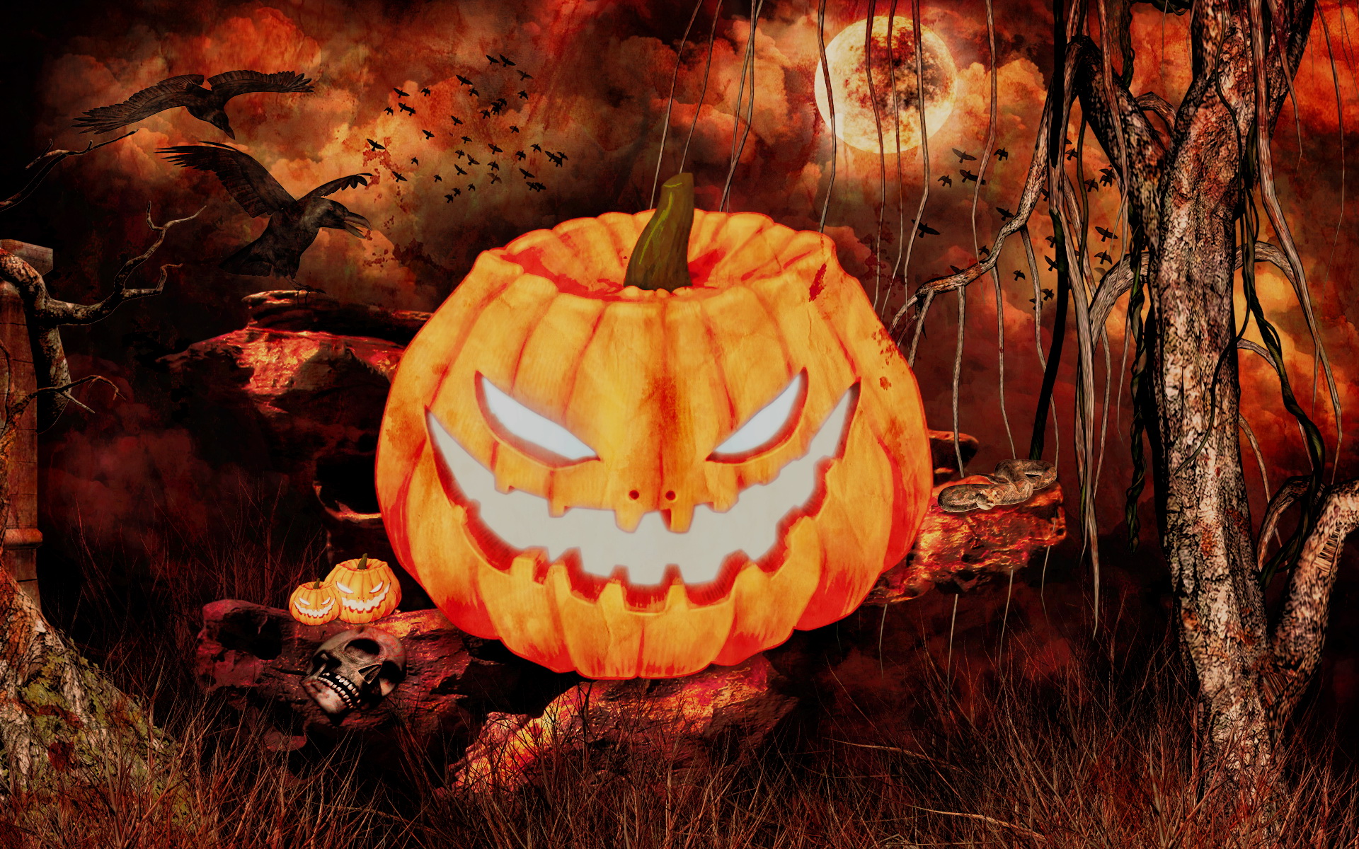 Halloween Fondo de pantalla HD Fondo de Escritorio