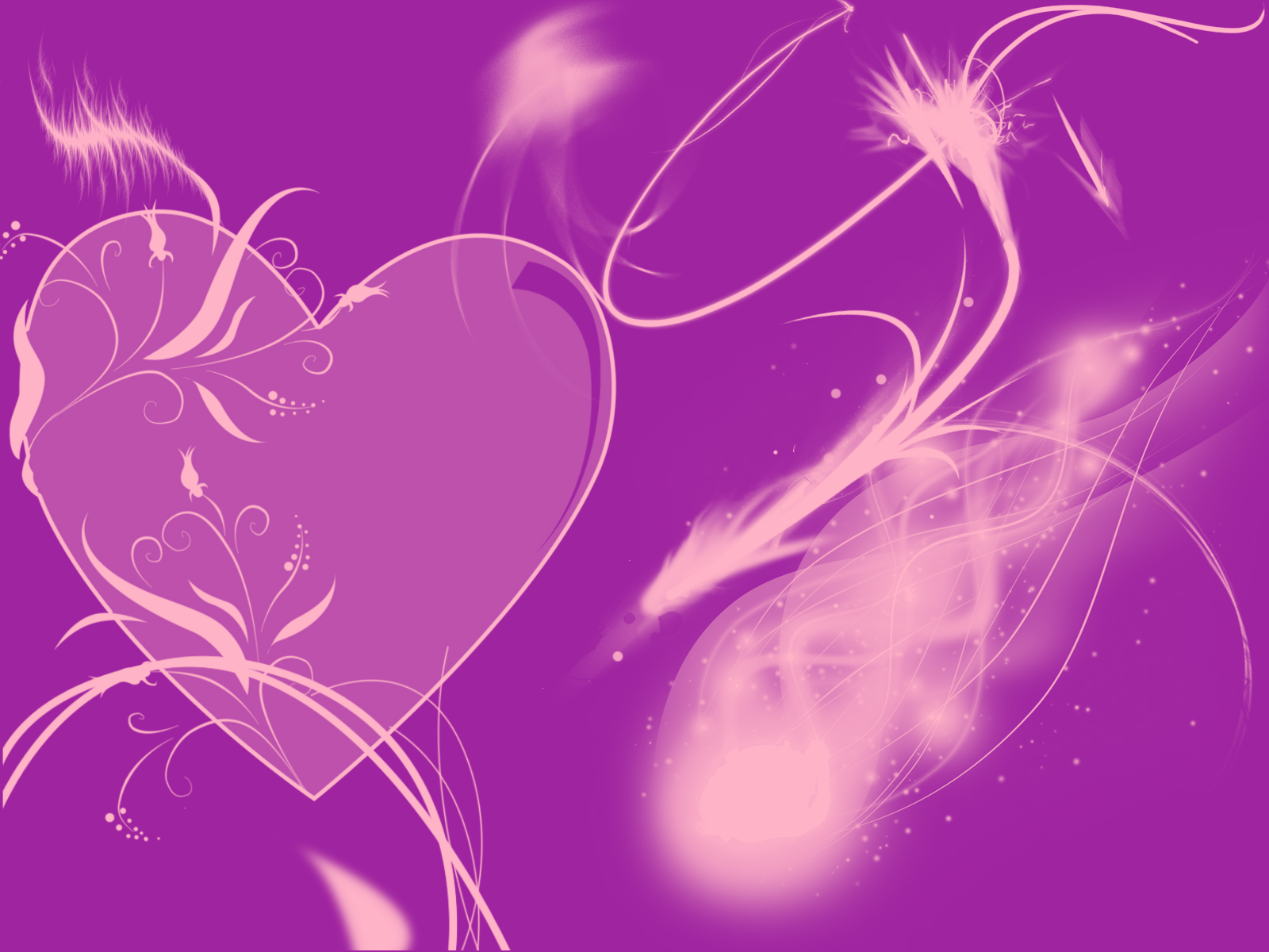 Artistic Heart HD Wallpaper
