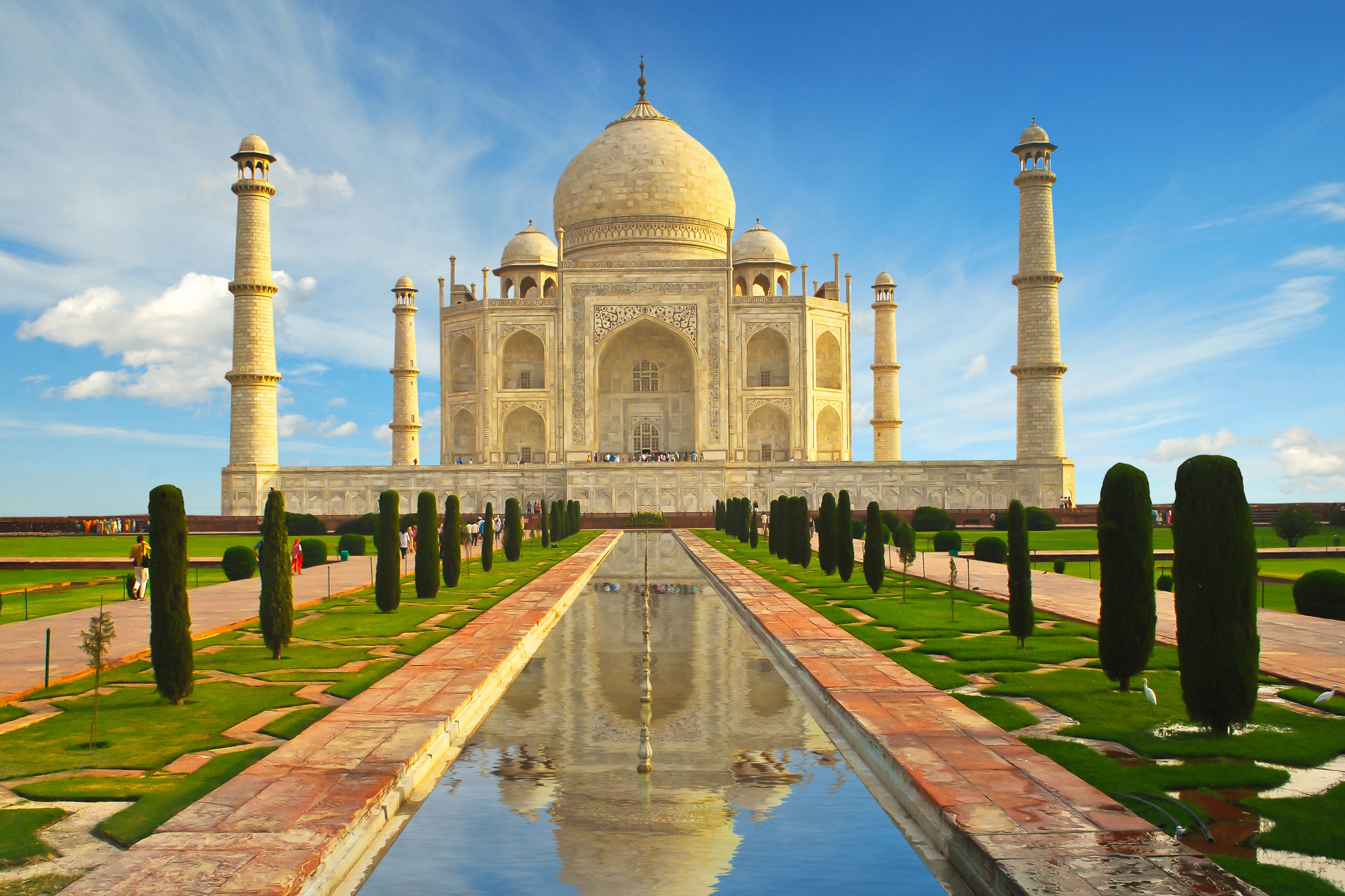Taj Mahal Reflection 4K Ultra HD Wallpaper