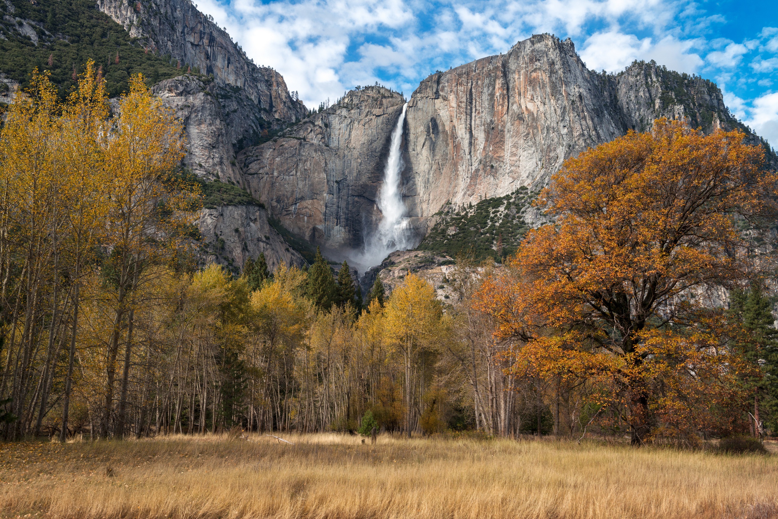 Yosemite Falls HD Wallpaper Background Image 2560x1709