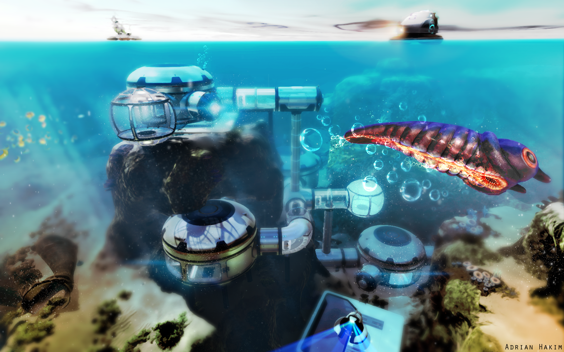 Subnautica Underwater World HD Wallpaper