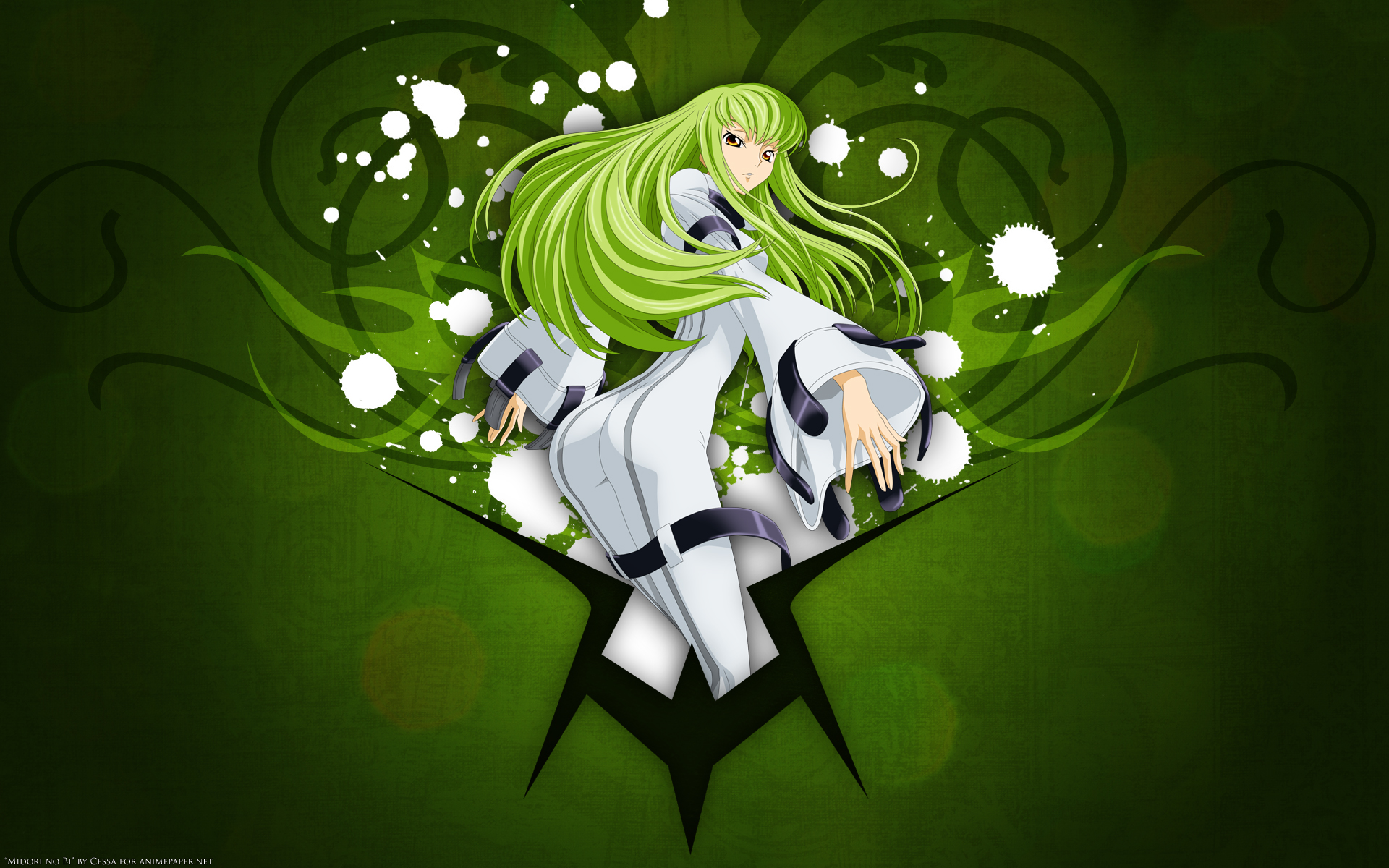 C.C. from Code Geass Stunning HD Wallpaper