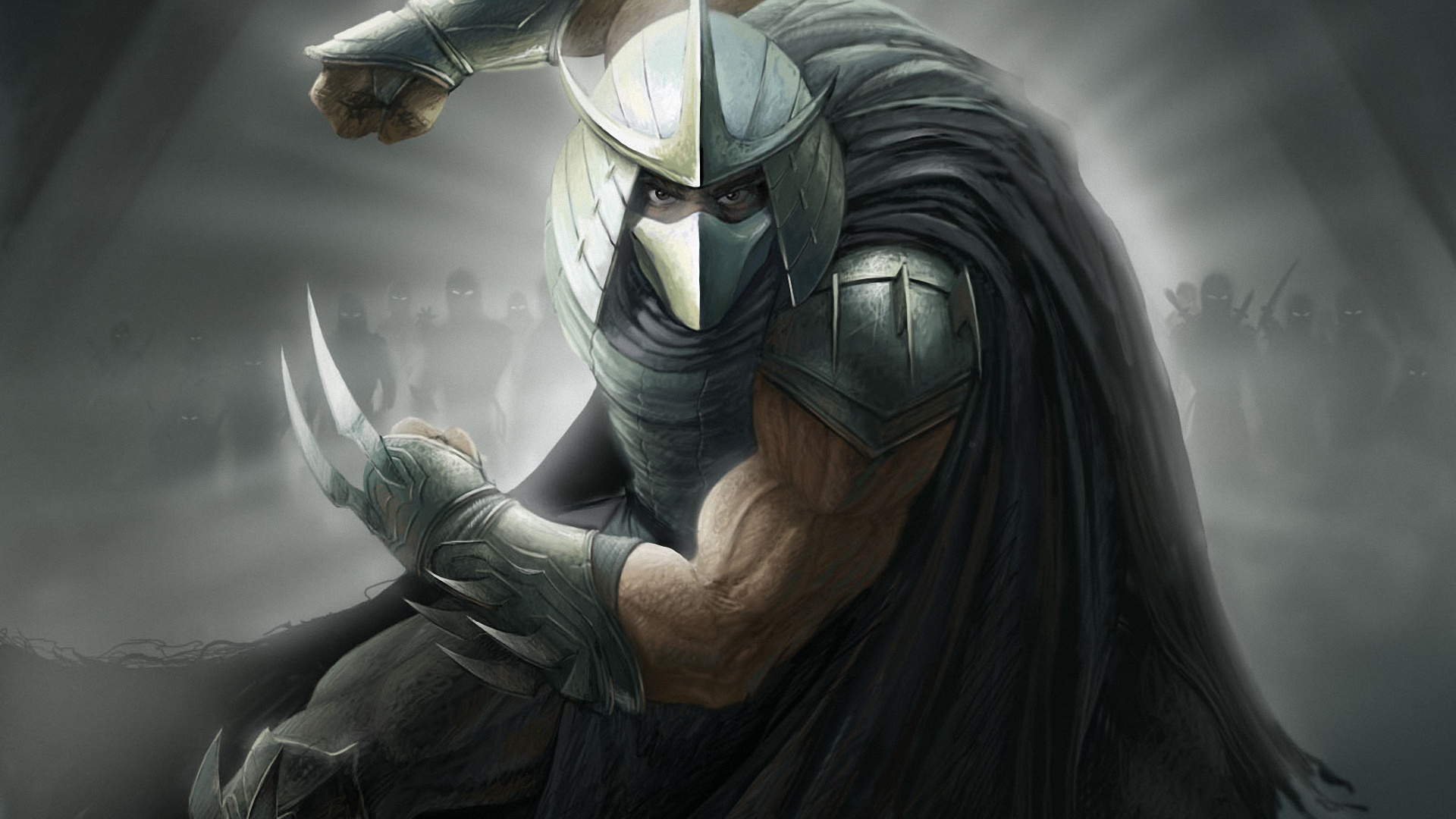 Shredder Strikes TMNT HD Wallpaper