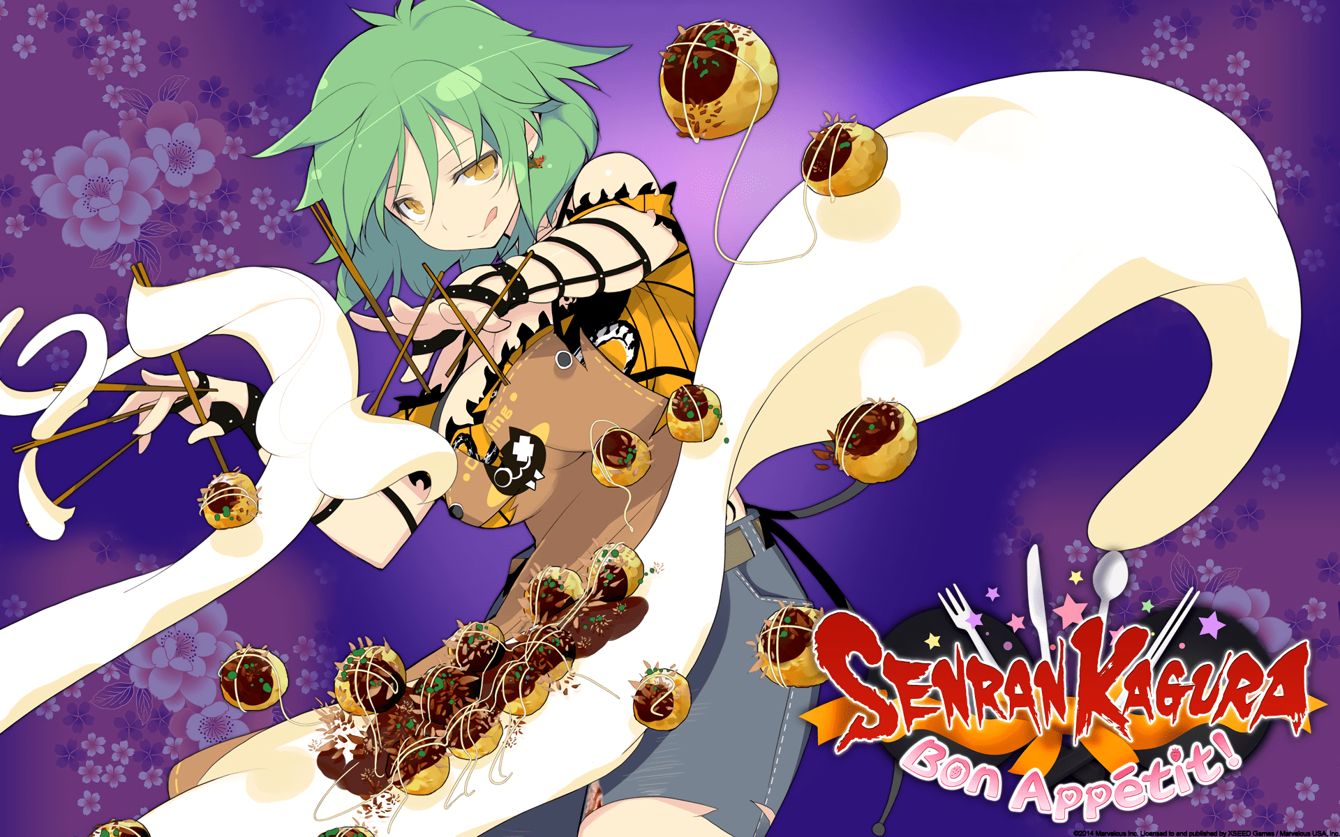 Senran Kagura Bon Appétit! HD Wallpaper Background Image 1920x1200