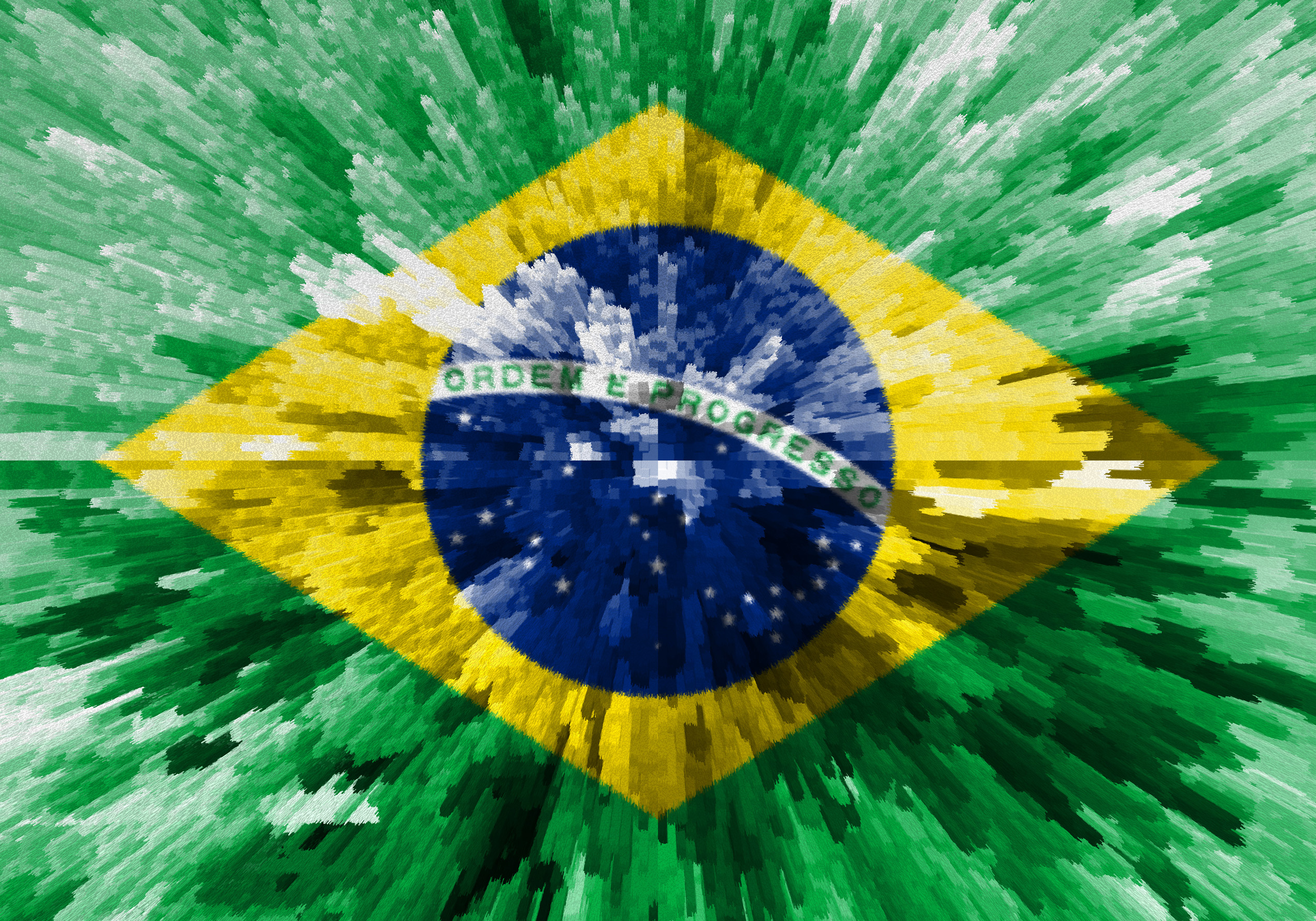Flag Of Brazil HD Wallpaper Background Image 2540x1778