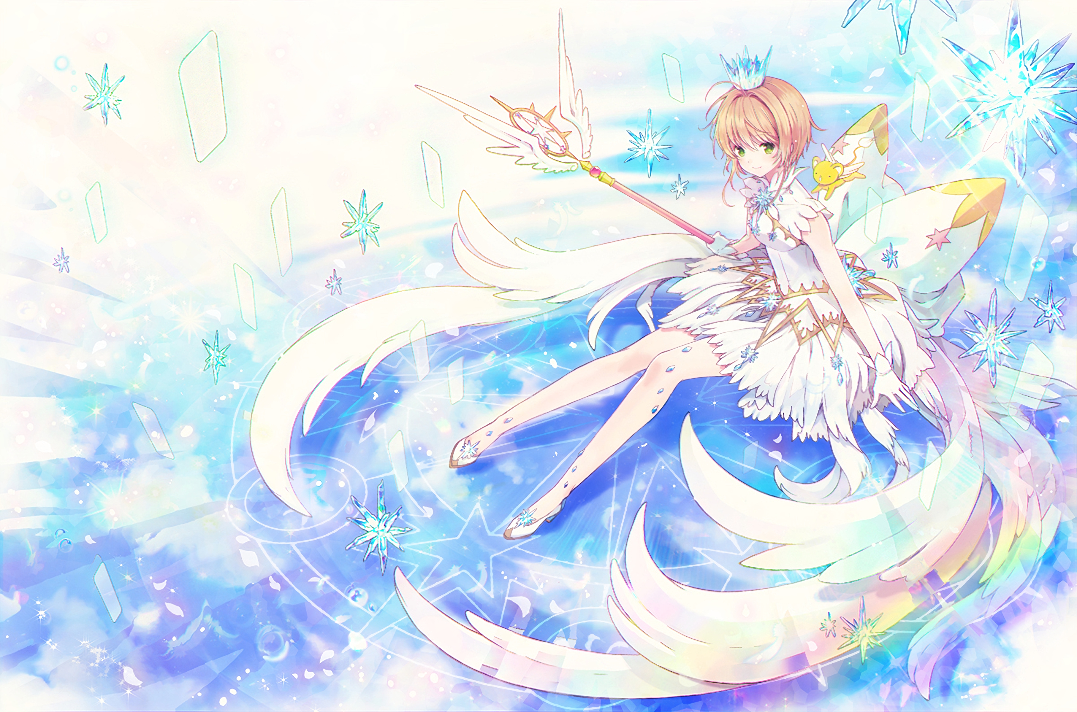 Sakura Kinomoto, Keroberos (Card Captor Sakura) HD Wallpaper