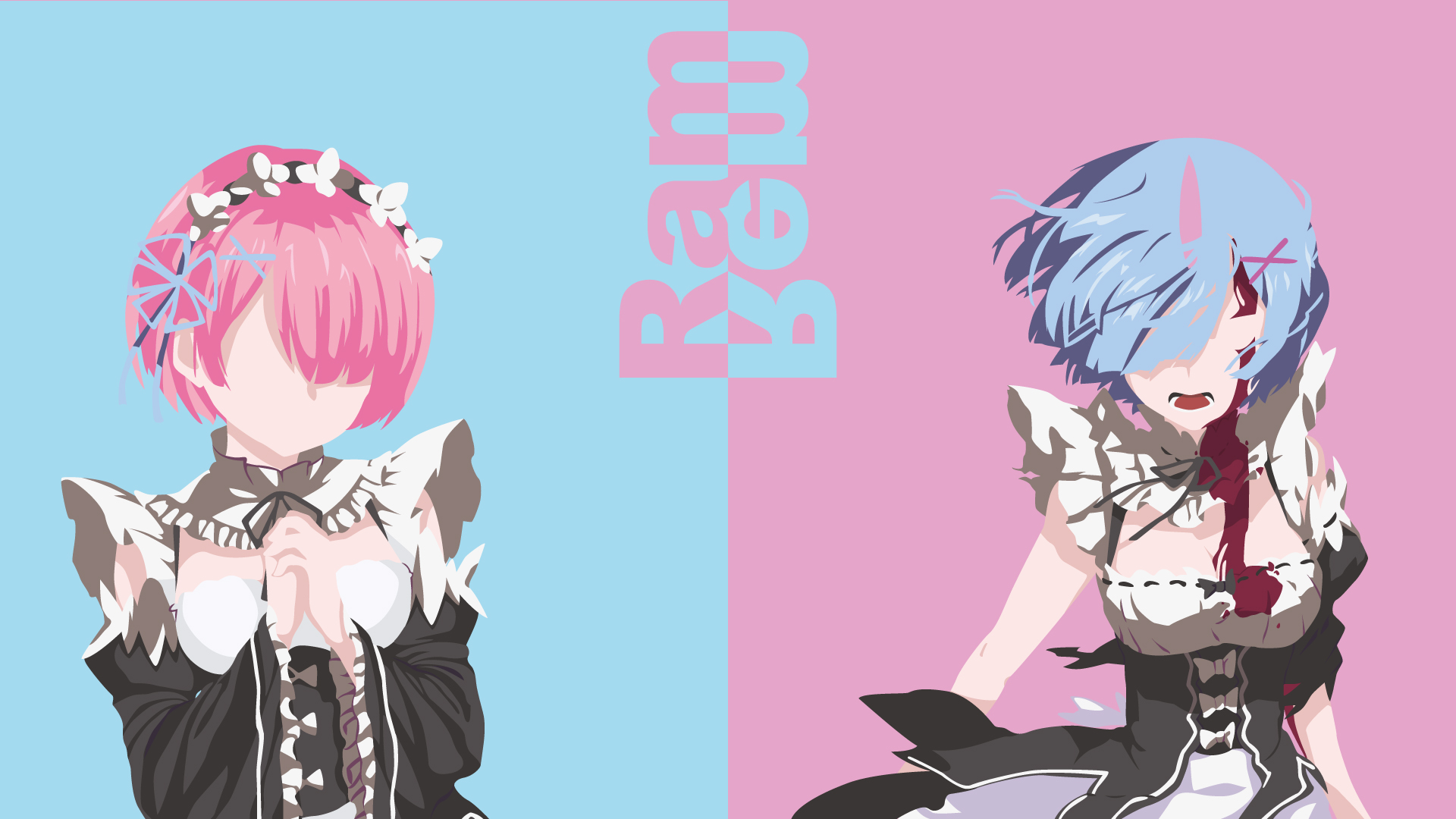 ReZero Rem and Ram by rafi1313