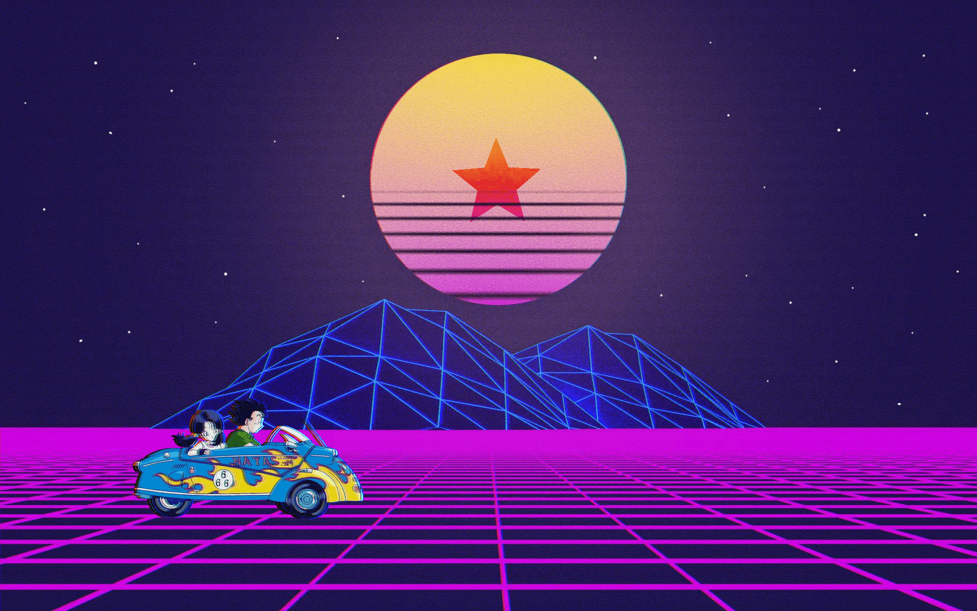 Dragon Ball Z Vaporwave by Pozieryt