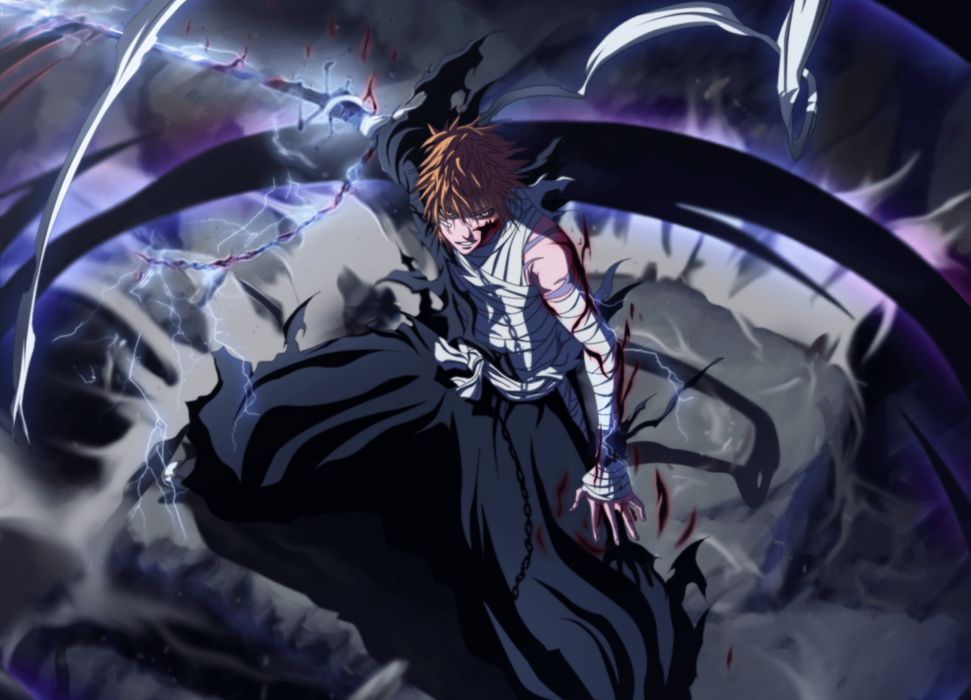 Download Ichigo Kurosaki Anime Bleach HD Wallpaper by SilverCore94