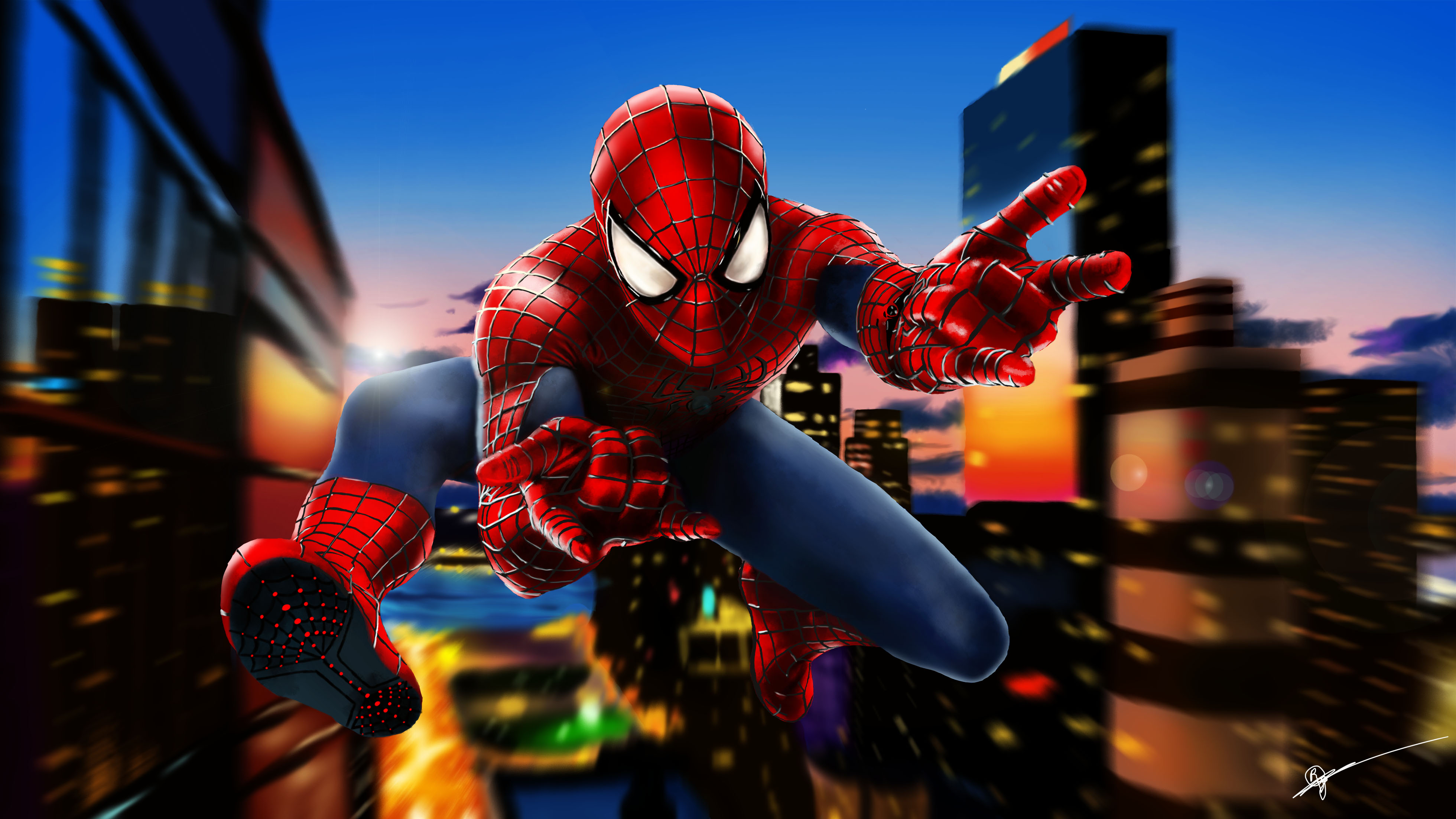 HomemAranha 4k Ultra Papel de Parede HD Plano de Fundo 3920x2206
