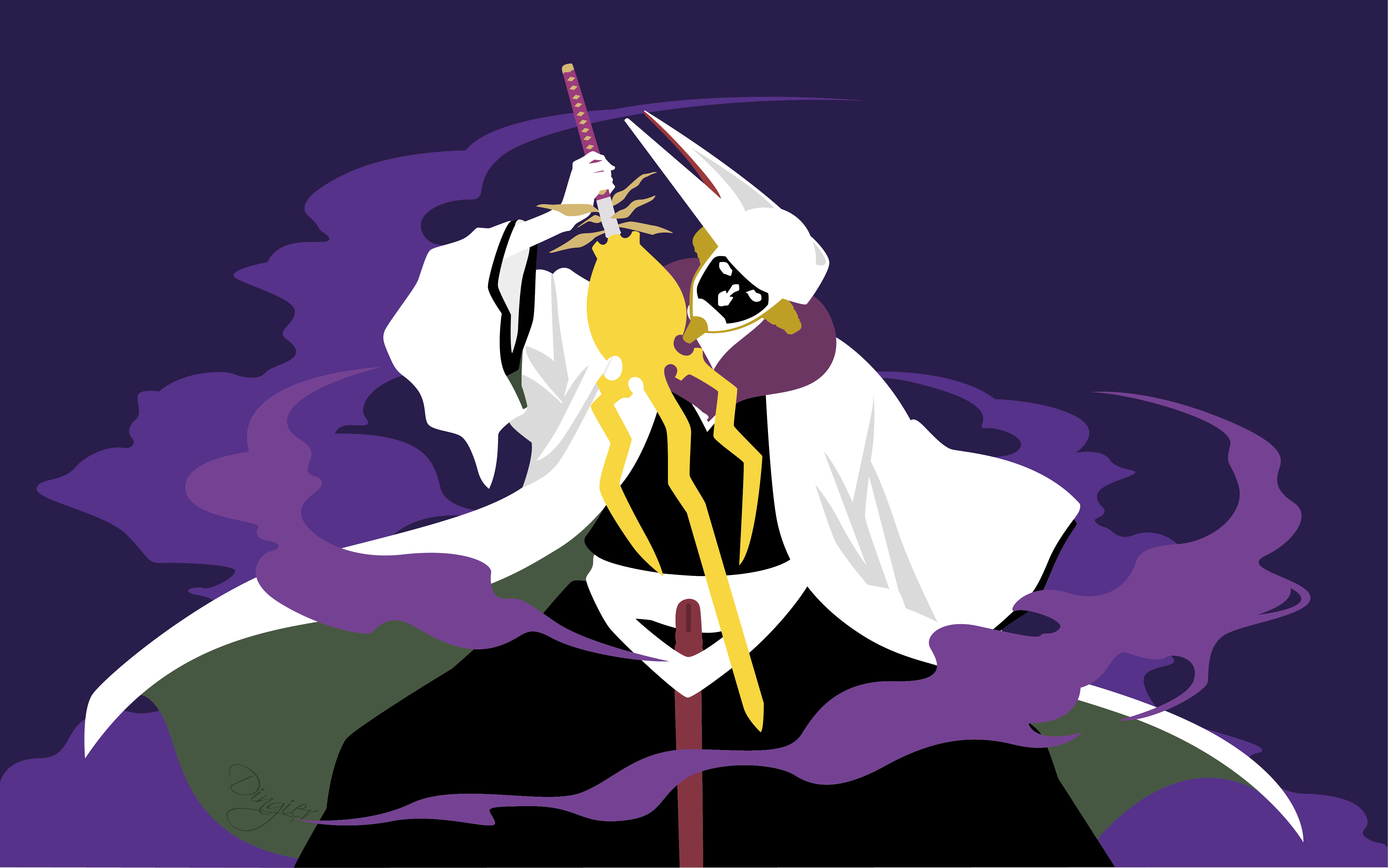 Bleach Captain Kurotsuchi Bankai