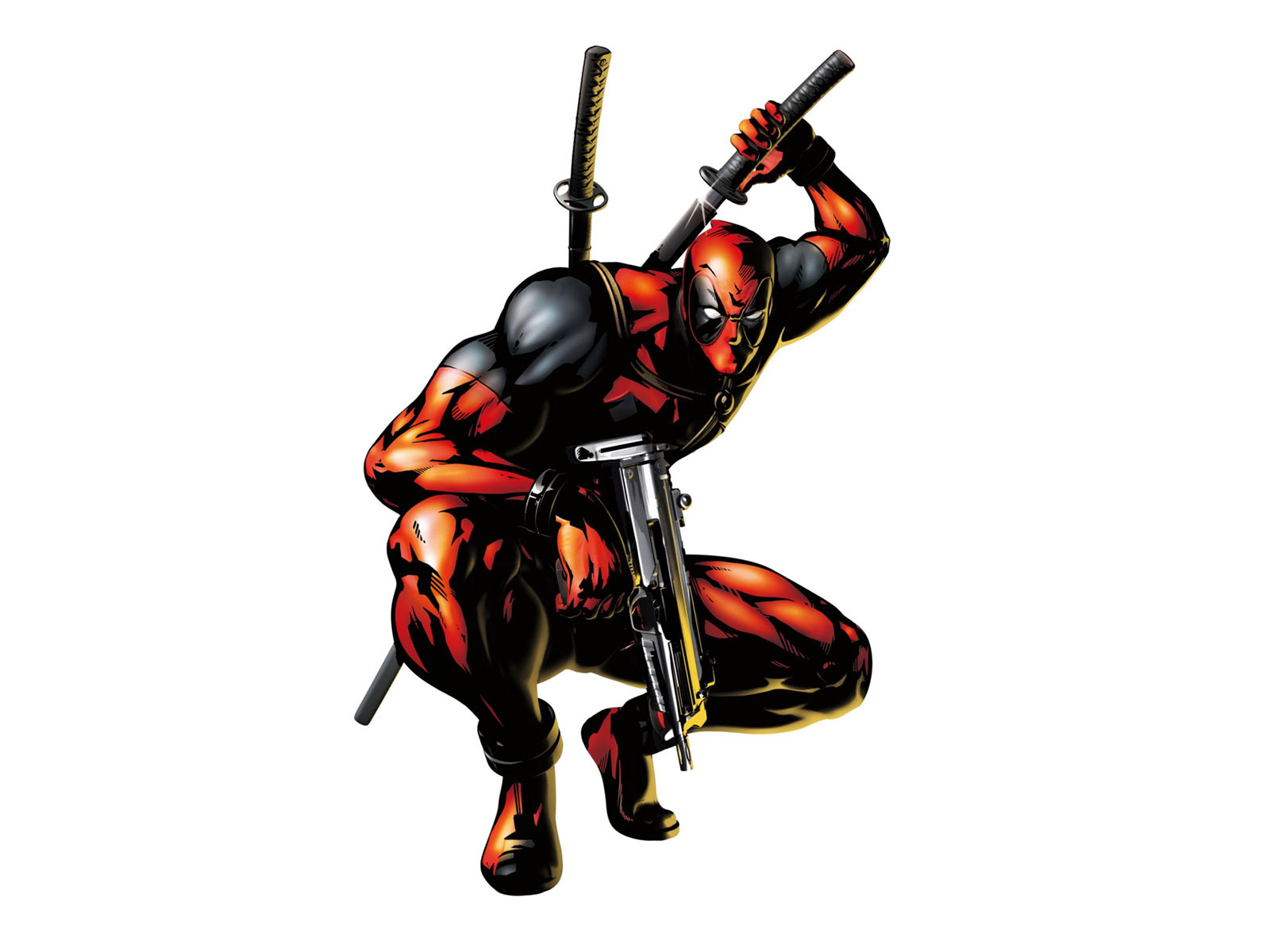 Download Merc With A Mouth Comic Deadpool Wallpaper