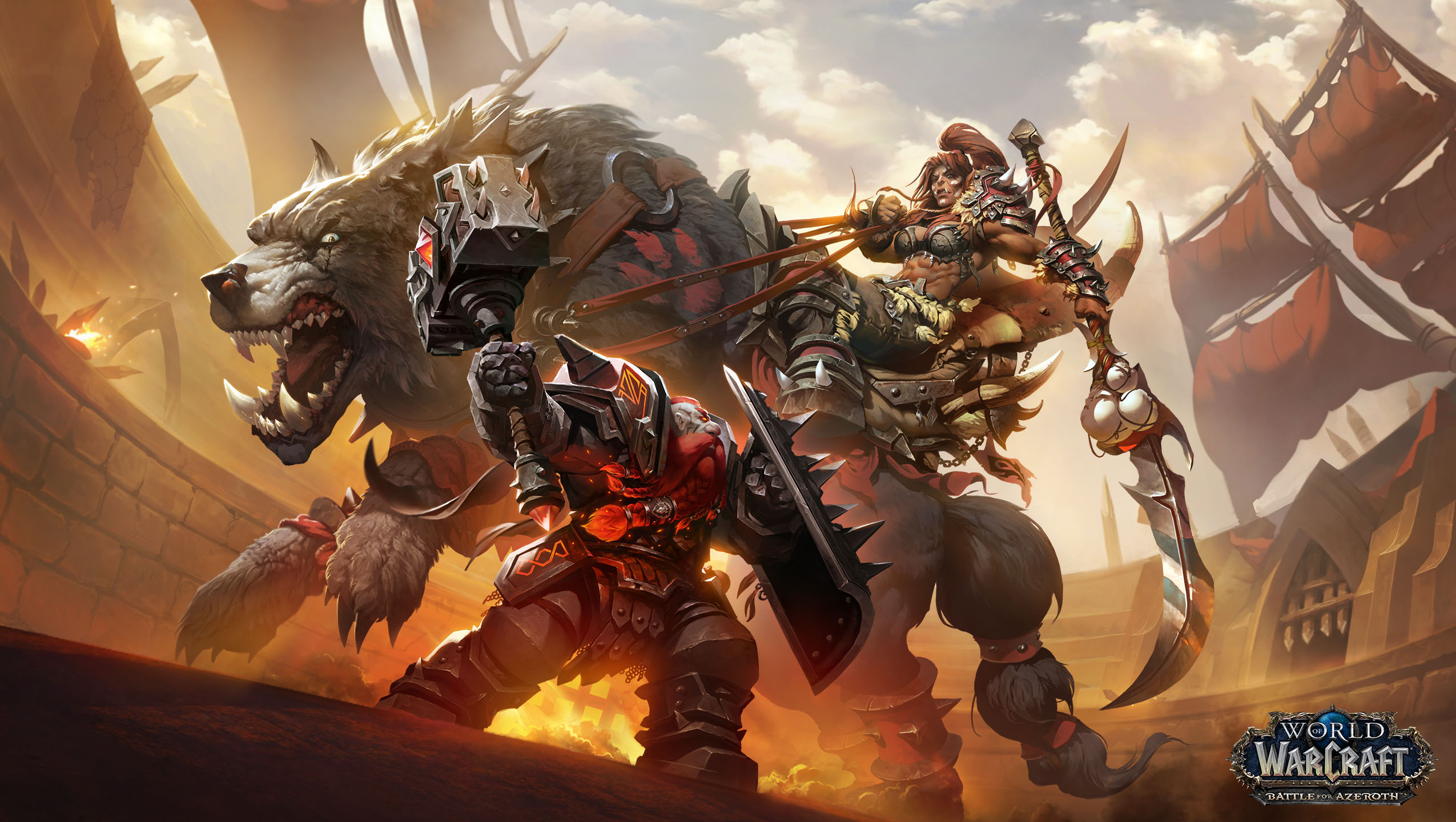 World of Warcraft Battle for Azeroth HD Wallpaper