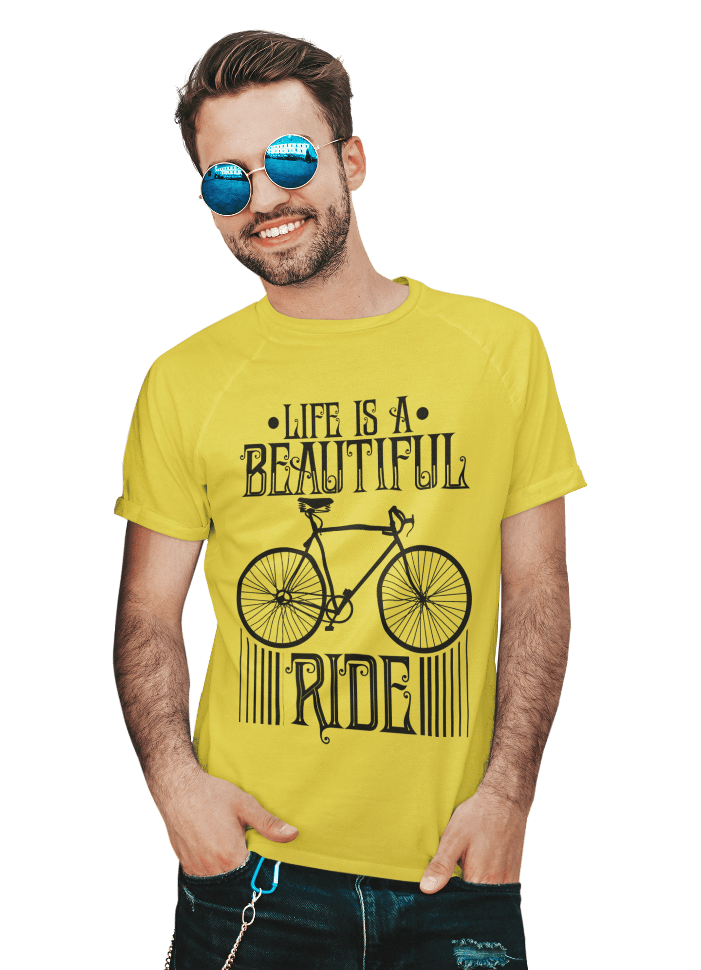 Kaos Life Is Beautiful Ride
