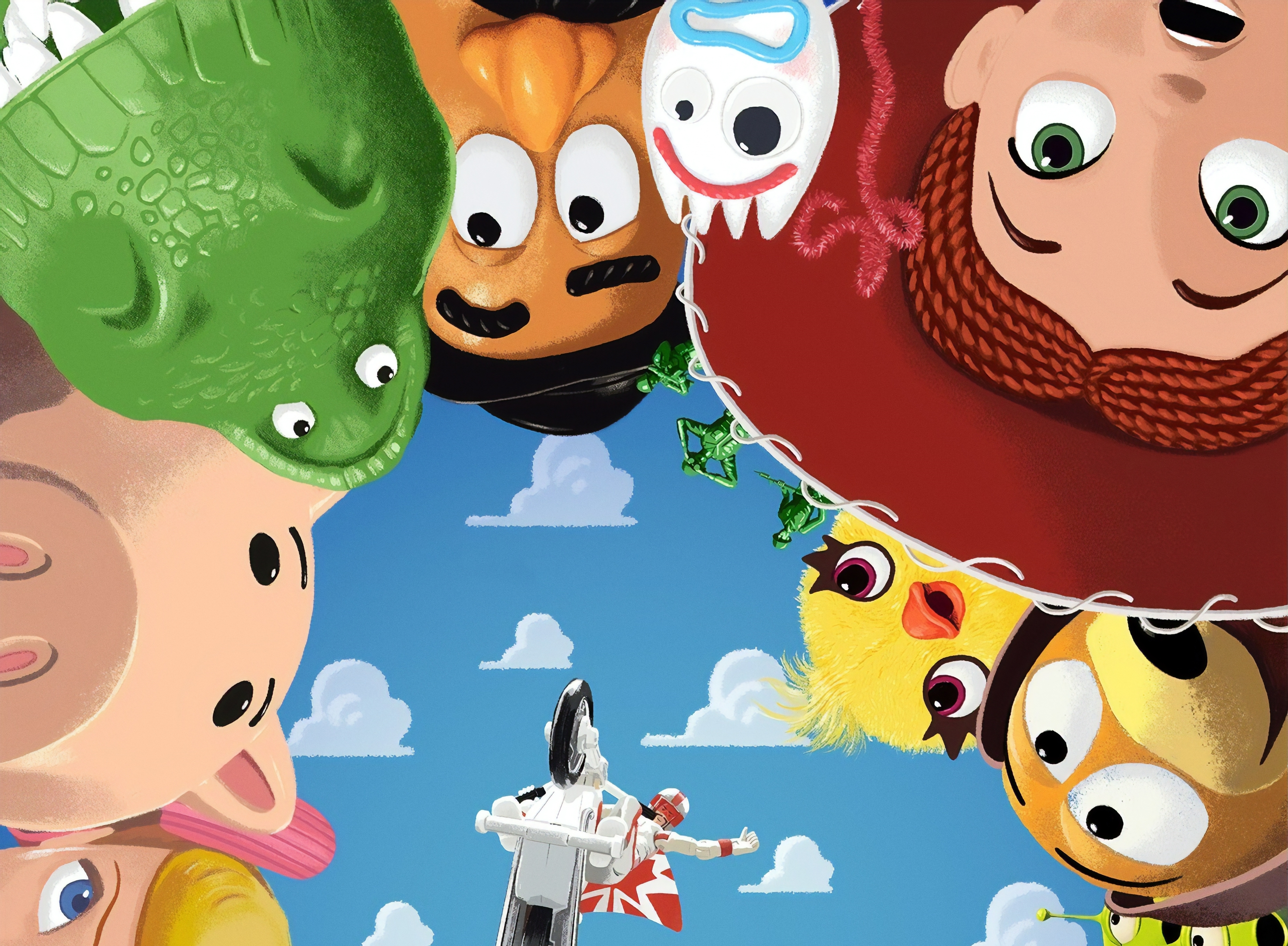 Toy Story 4 Fondo de pantalla HD Fondo de Escritorio 3293x2418