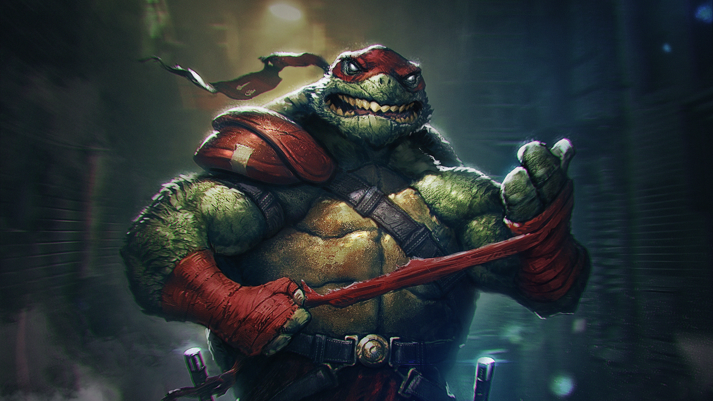 Download Raphael (TMNT) Comic Teenage Mutant Ninja Turtles HD Wallpaper