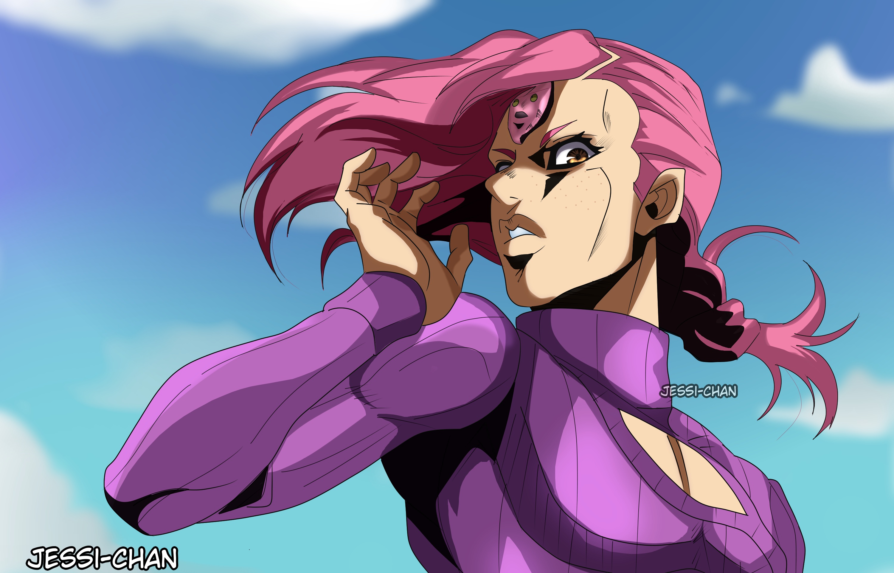 Download Vinegar Doppio Anime Jojo's Bizarre Adventure HD Wallpaper by