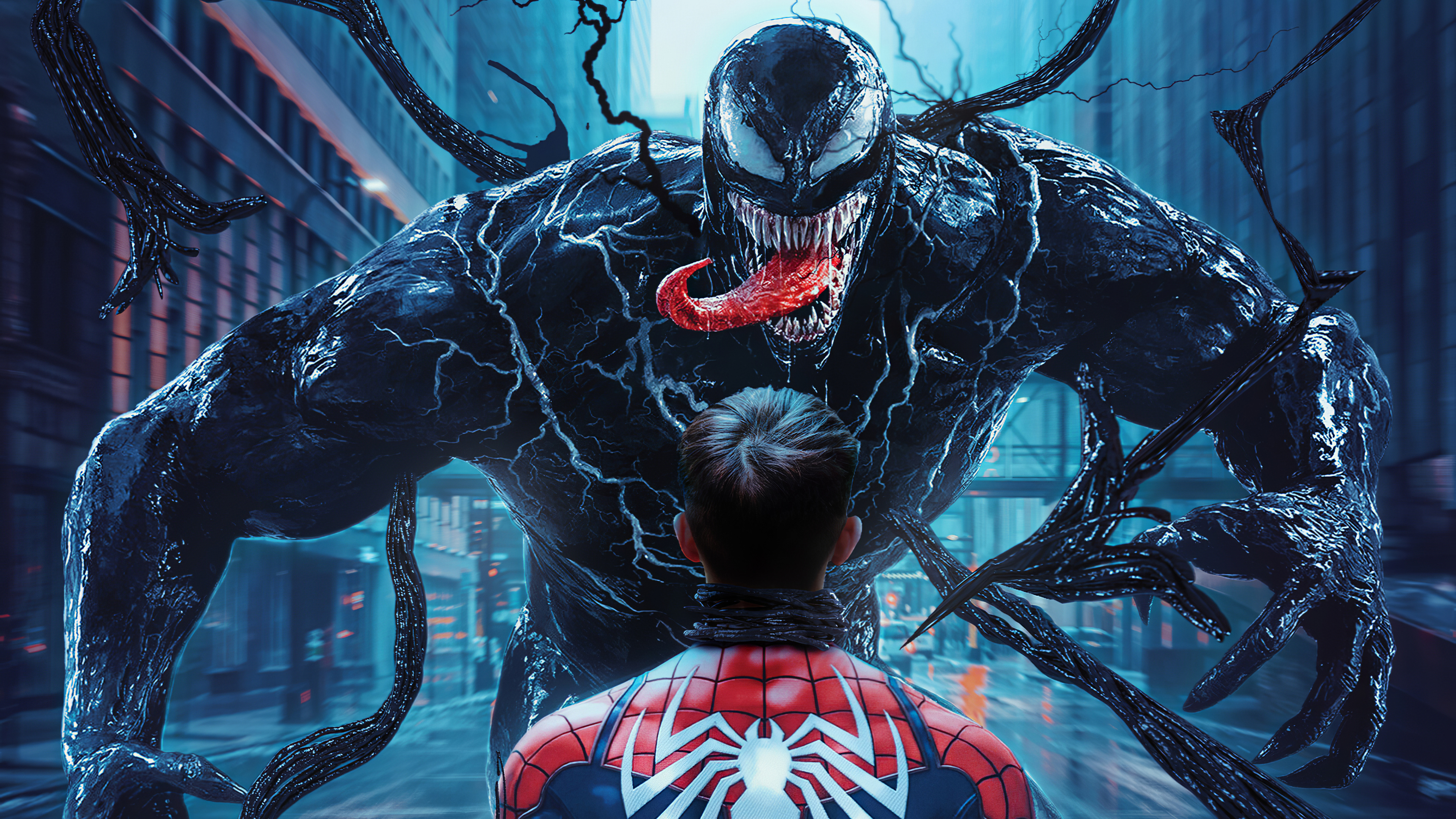 Venom Wallpaper 4K Angry Venom 4k Hd Superheroes 4k
