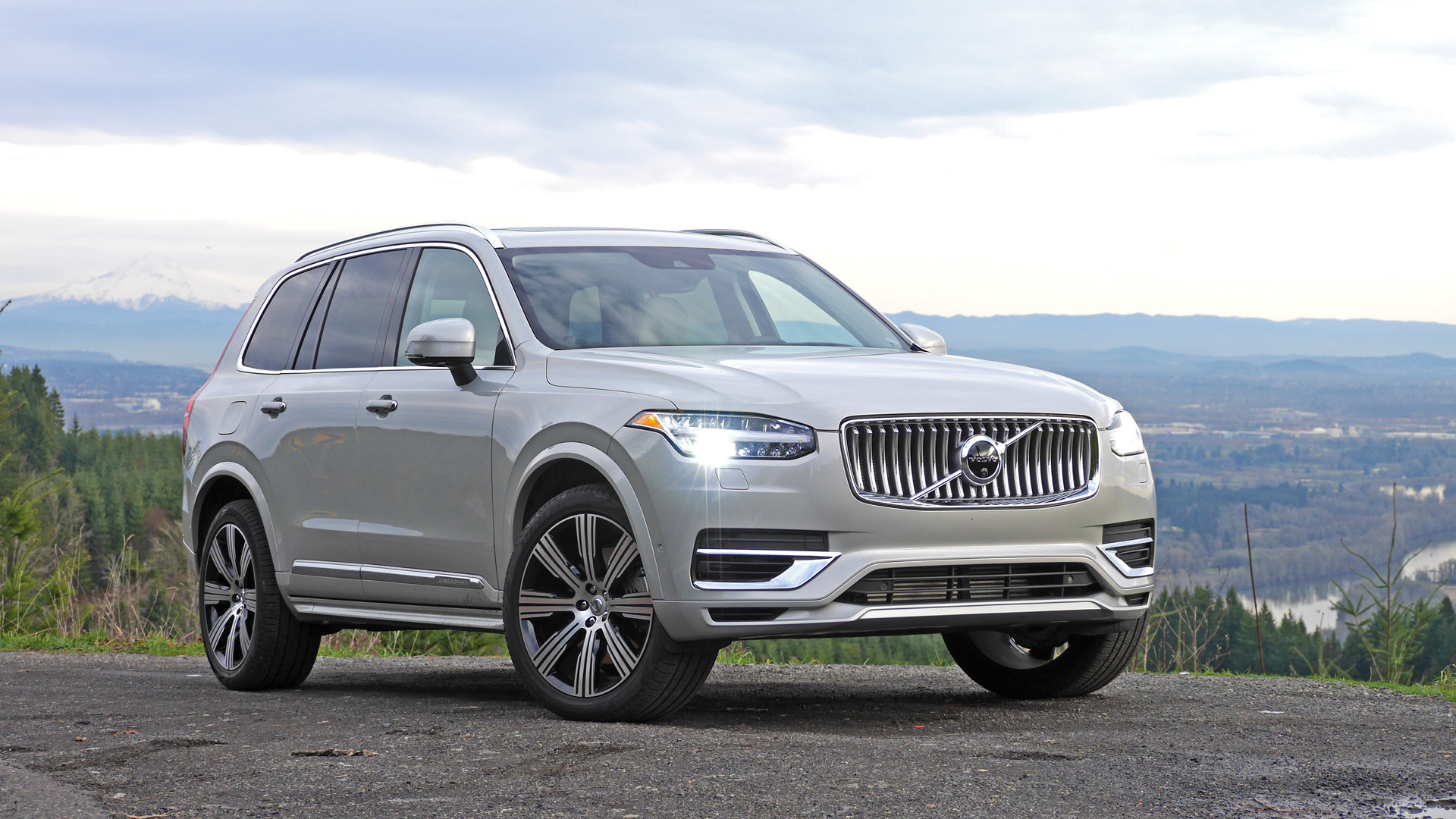 Download SUV Silver Car Car Volvo Vehicle Volvo XC90 HD Wallpaper