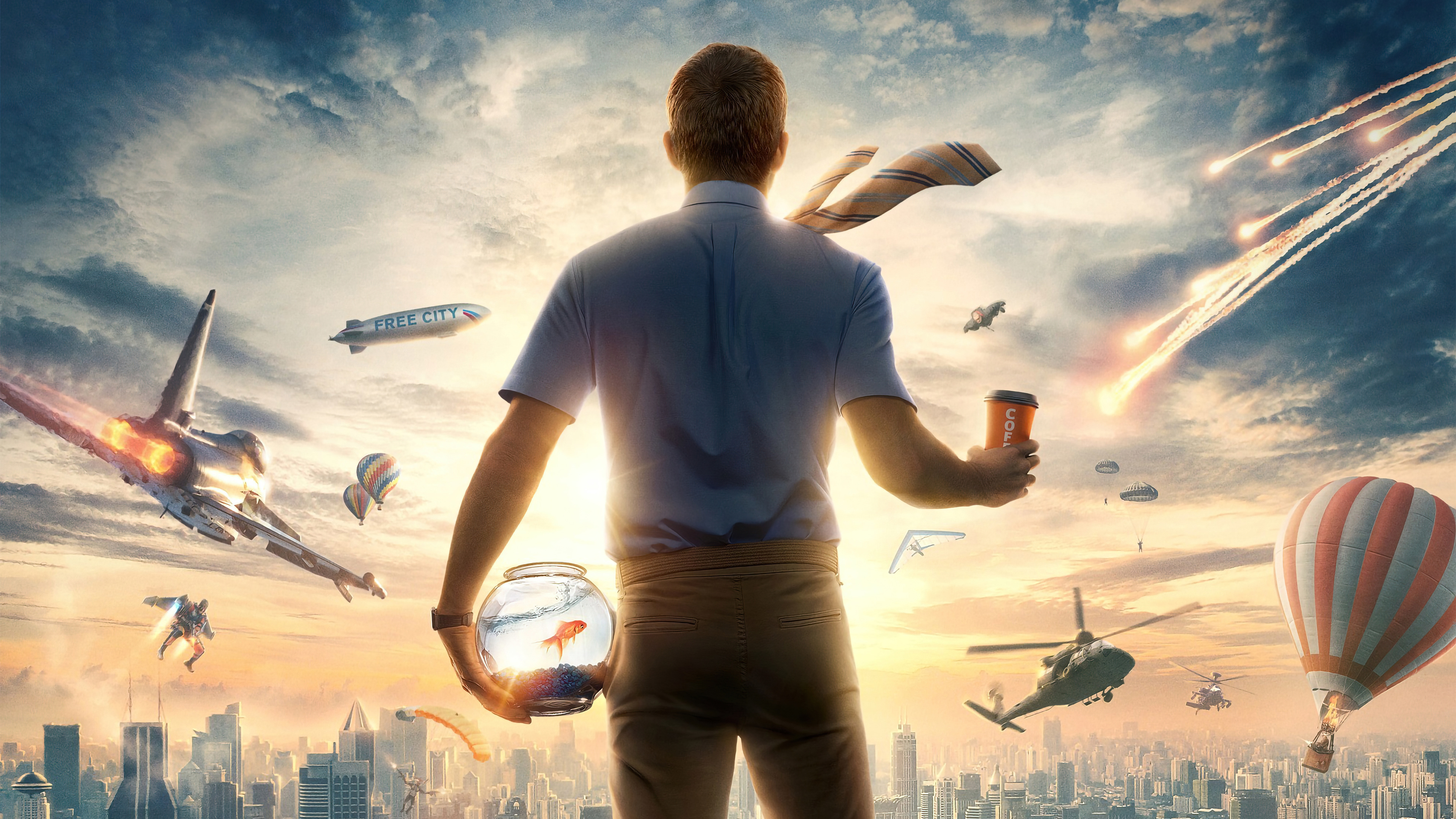 Download Ryan Reynolds Movie Free Guy 4k Ultra HD Wallpaper