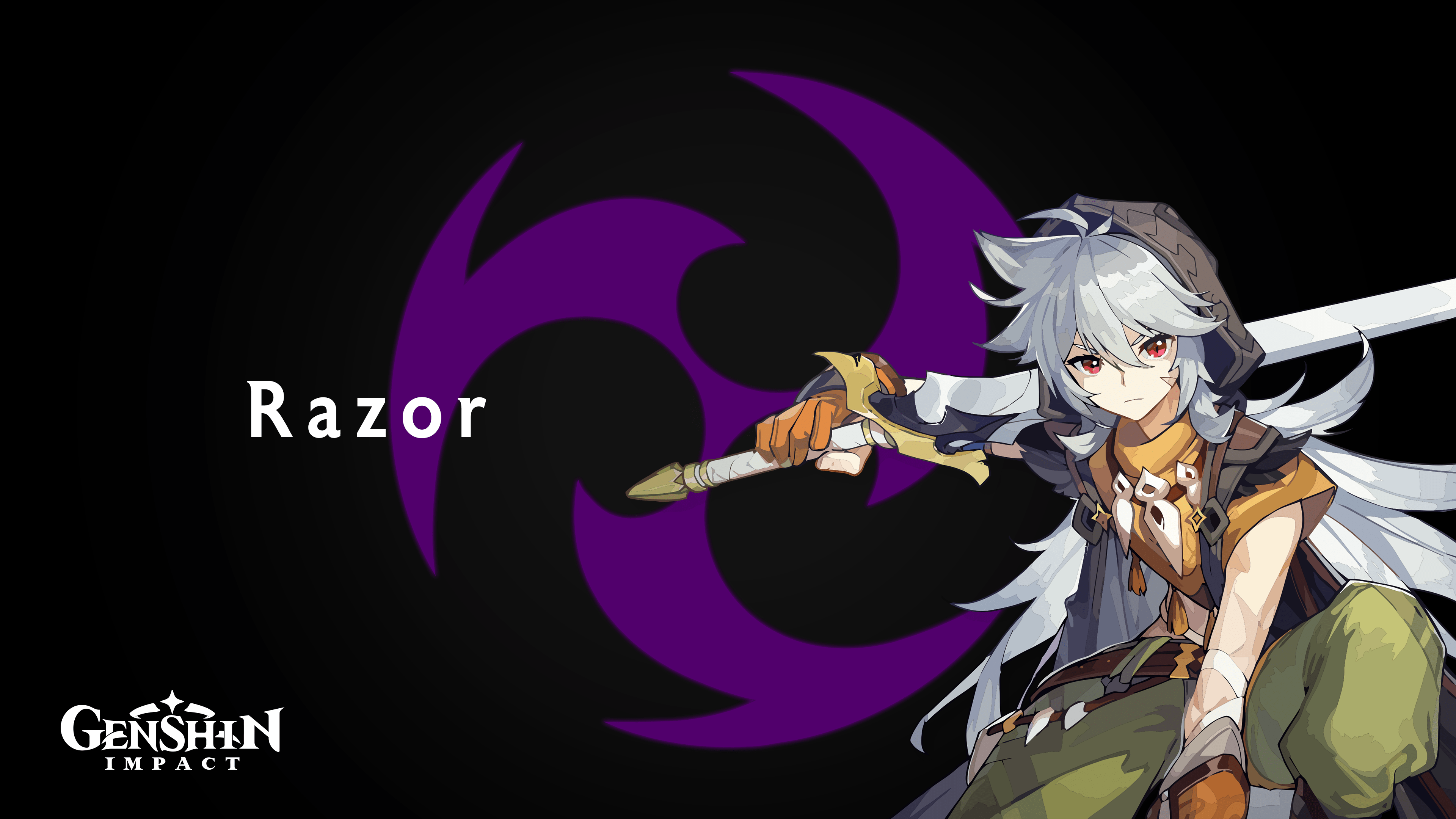 Genshin Impact Razor by laurencee_desu