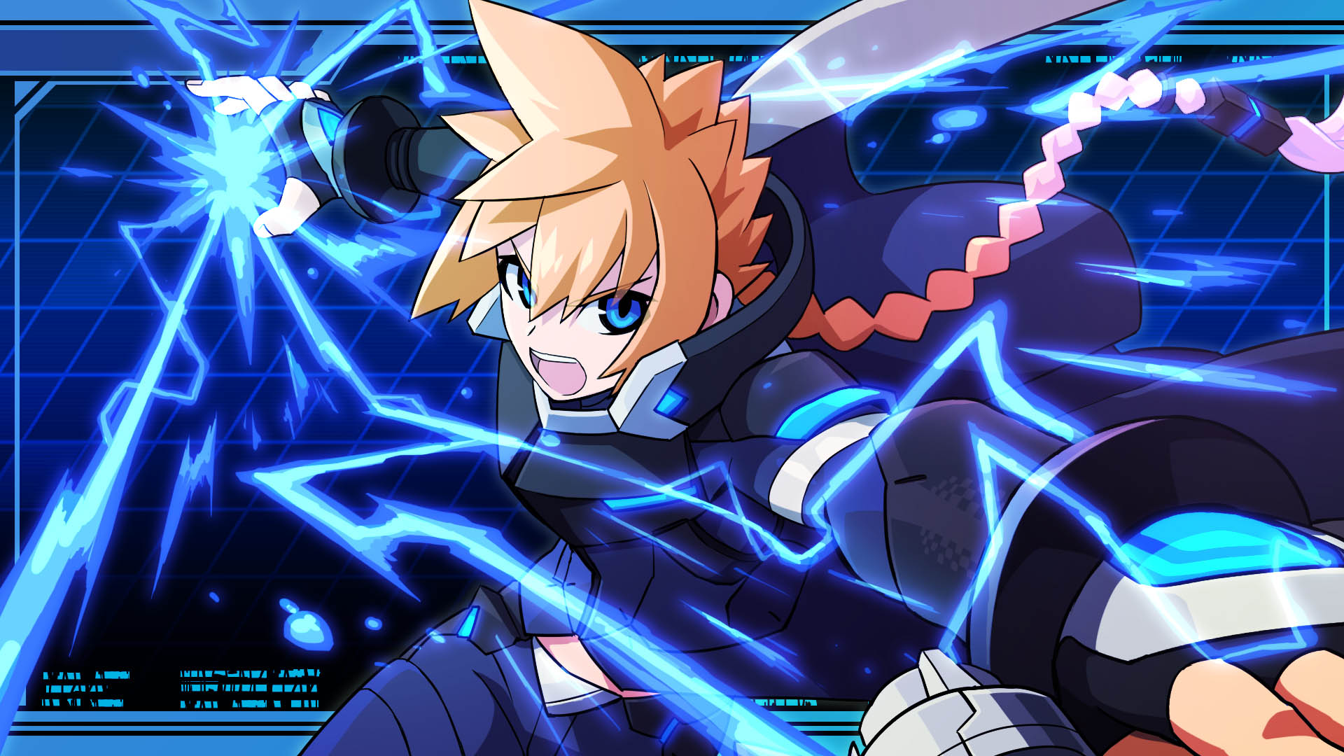 Azure Striker Gunvolt 2 HD Wallpaper