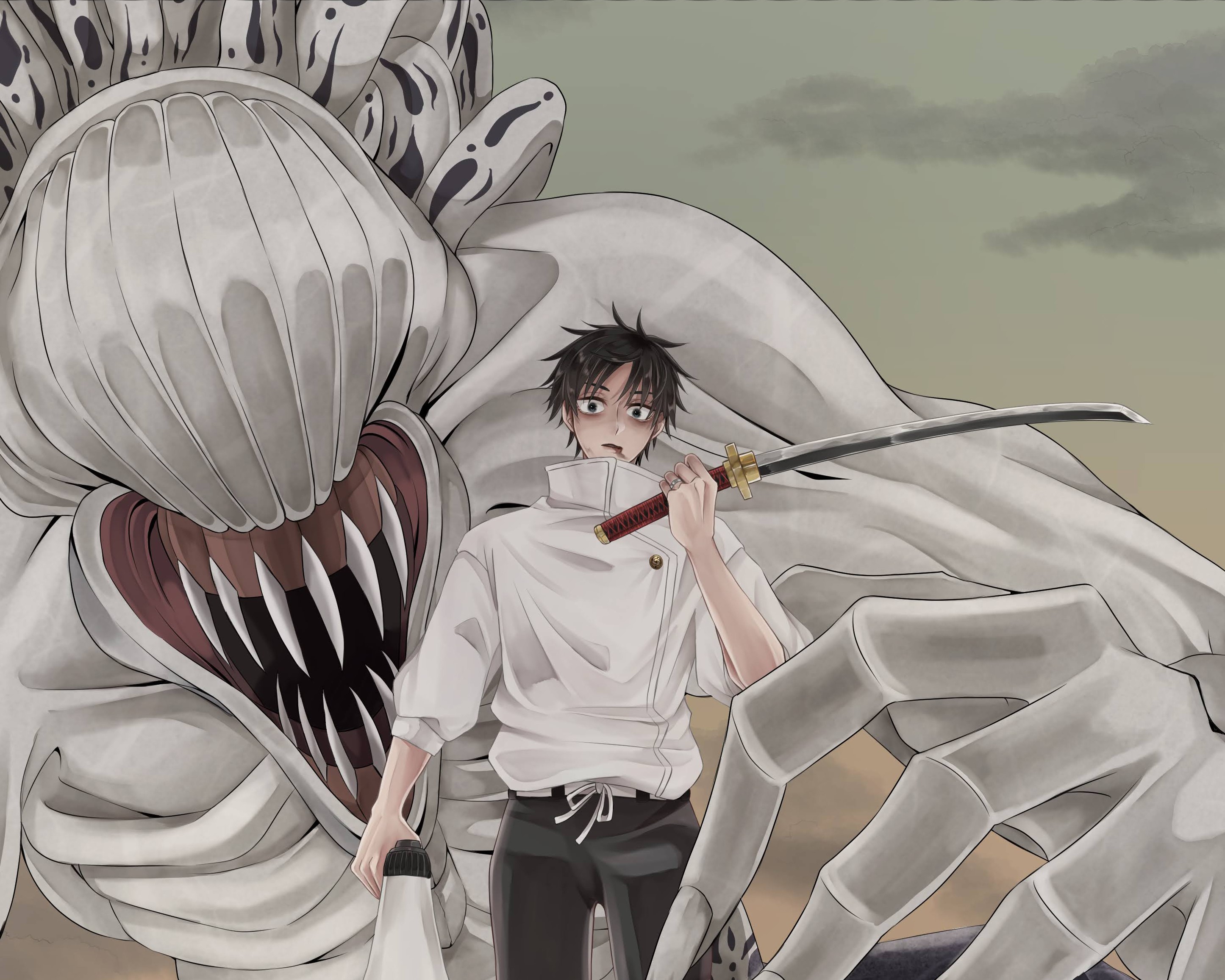 Download Yuta Okkotsu Anime Jujutsu Kaisen 0 HD Wallpaper by Mm