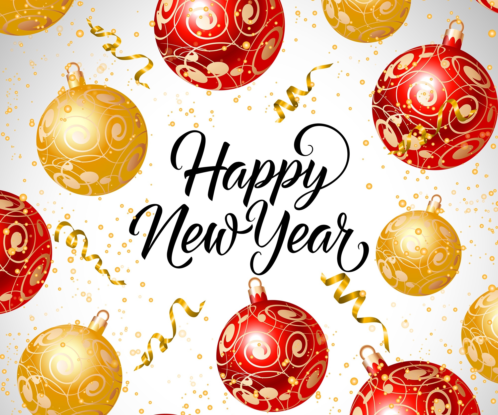 Download Holiday New Year HD Wallpaper