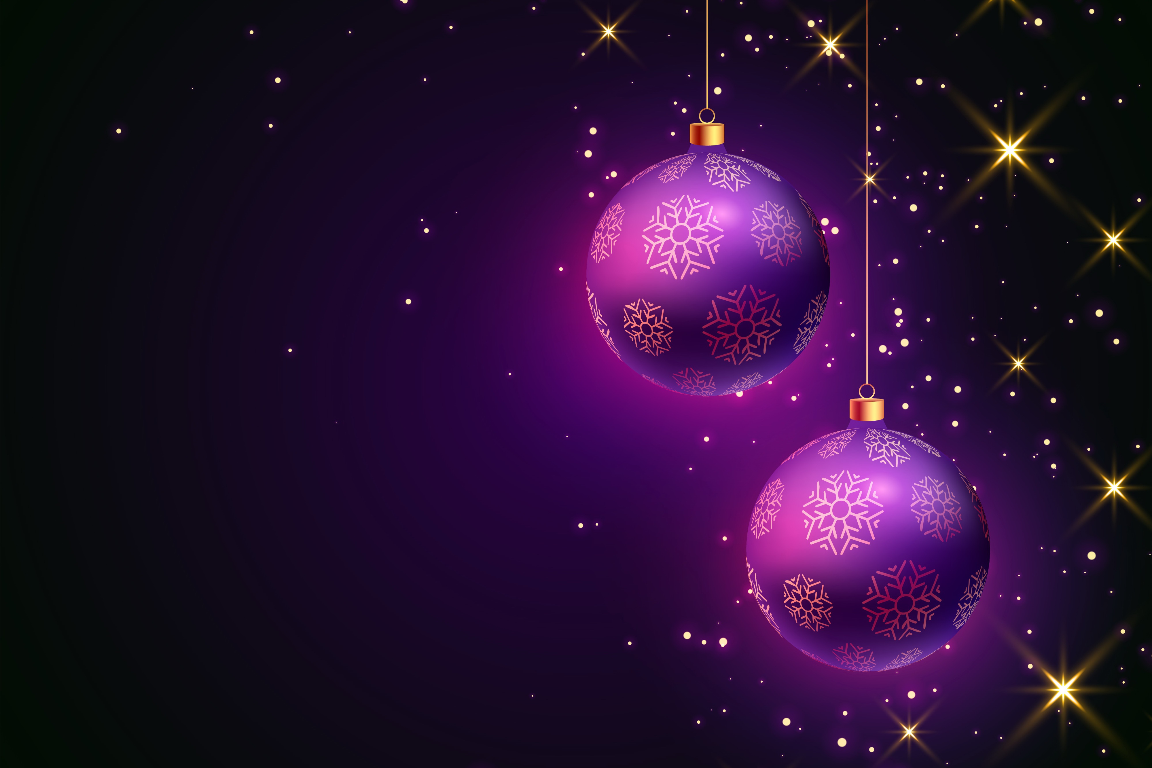 Download Bauble Holiday Christmas 4k Ultra HD Wallpaper