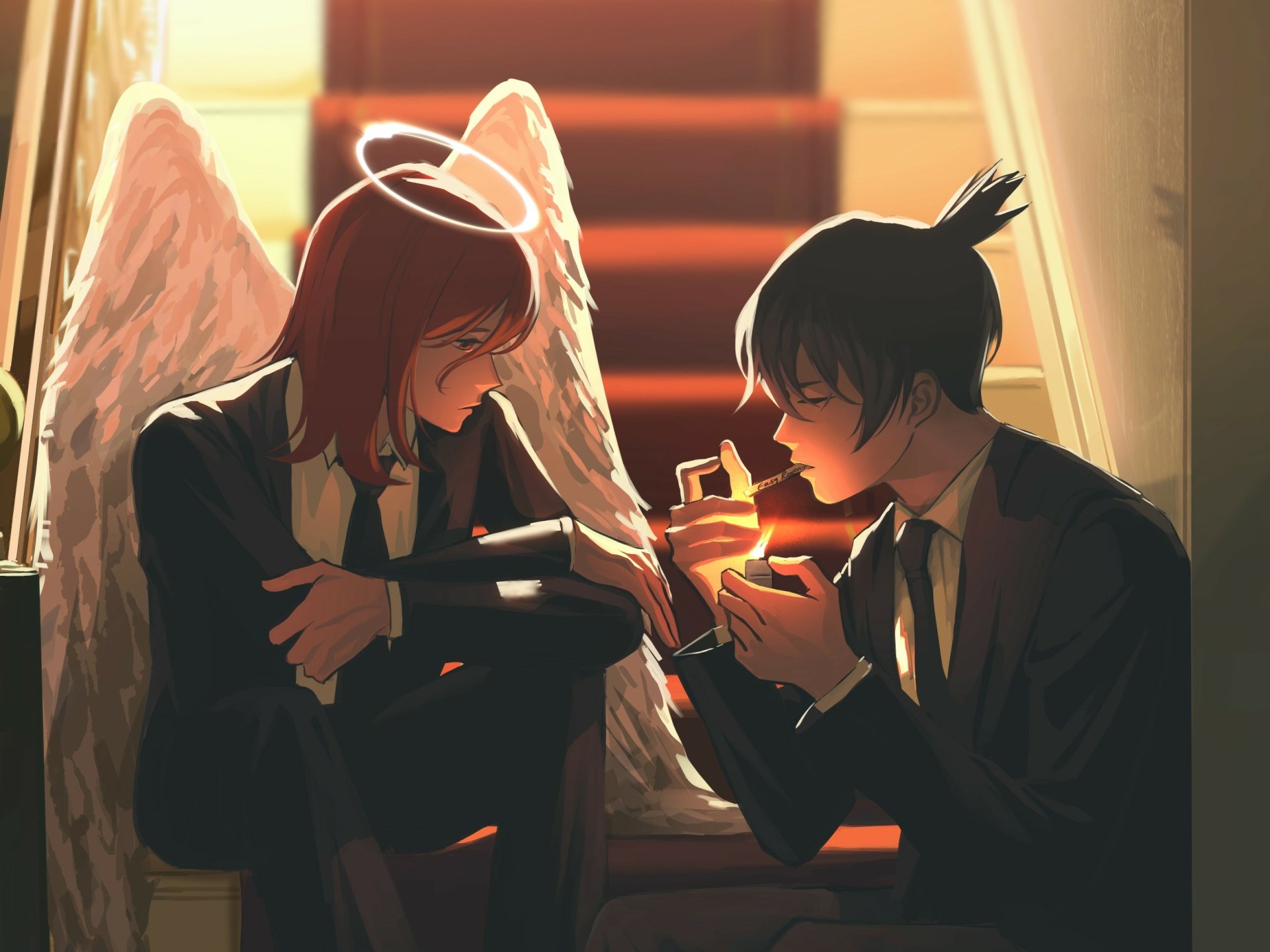 Download Aki Hayakawa Angel Devil (Chainsaw Man) Anime Chainsaw Man HD