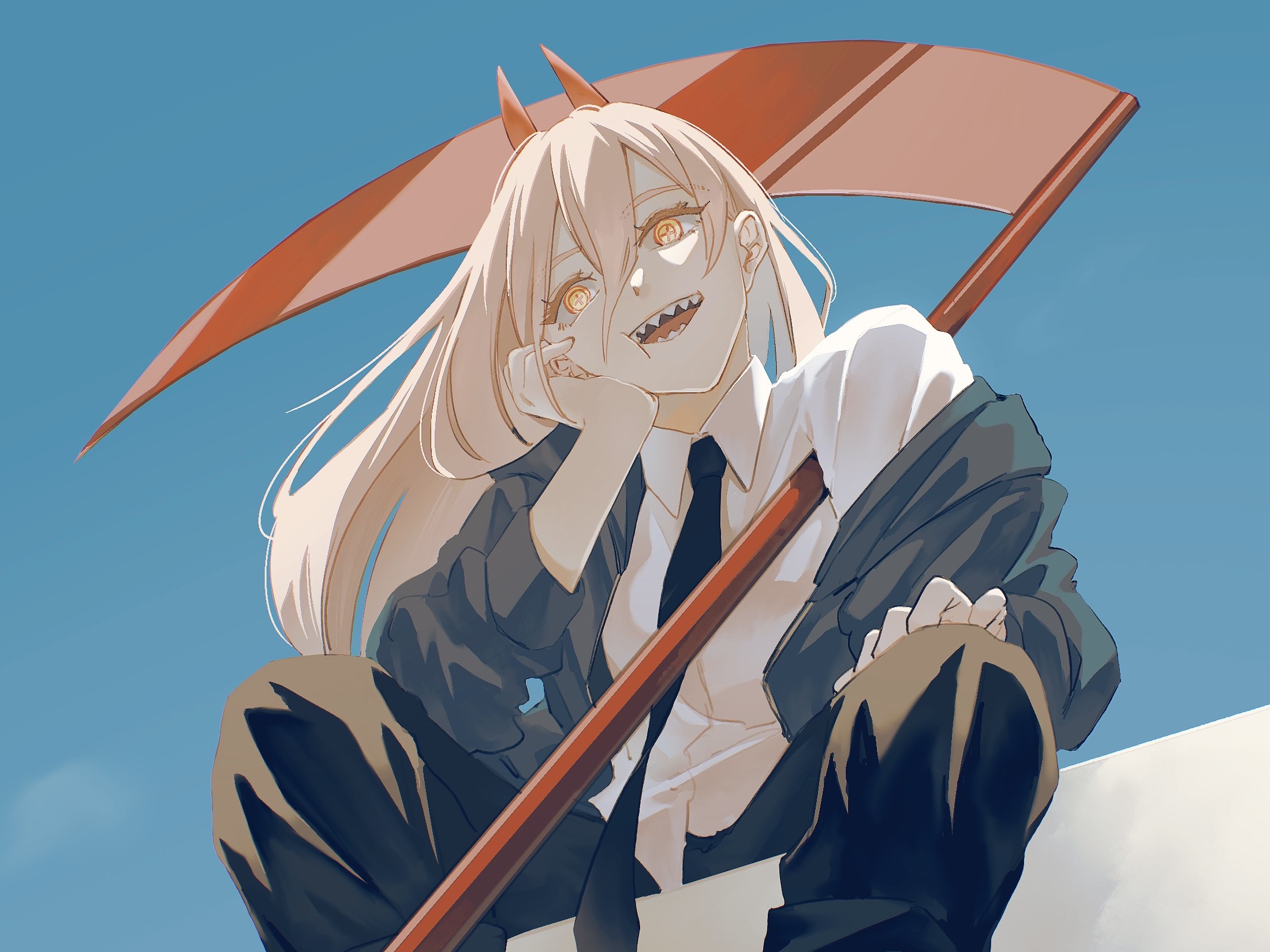 Details 68+ wallpaper power chainsaw man super hot