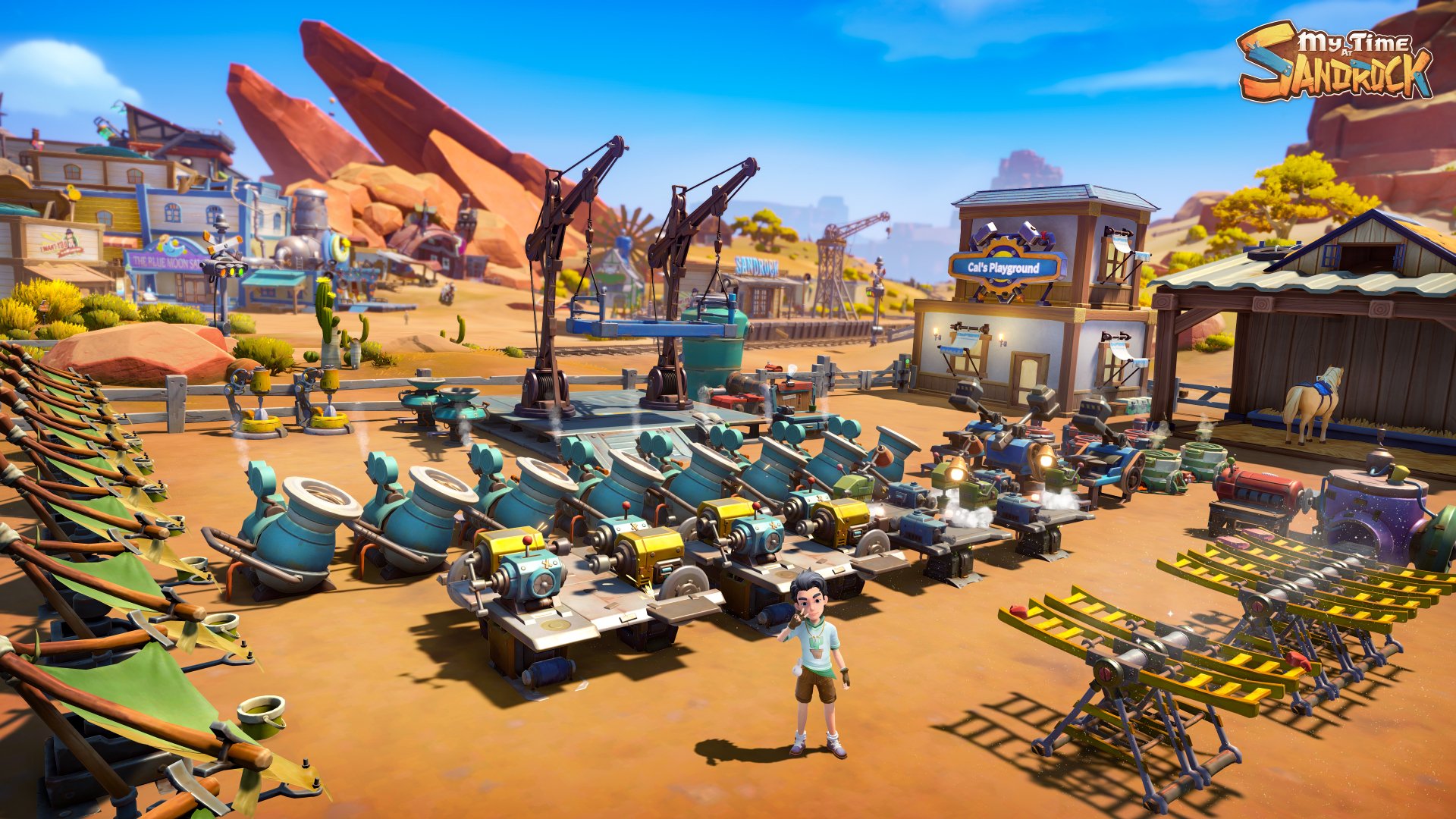 Download My Time at Sandrock 4K UHD Wallpaper